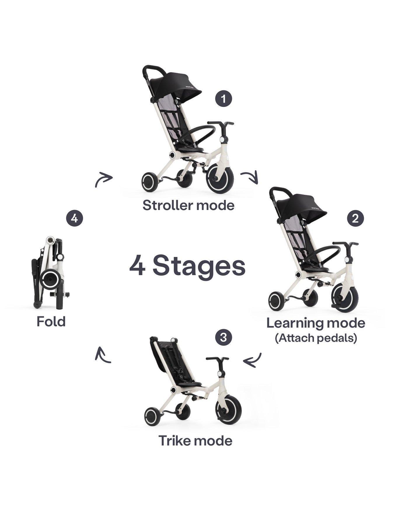 Image 2 of 8 of smarTrike Wonder Trike - Moonlight