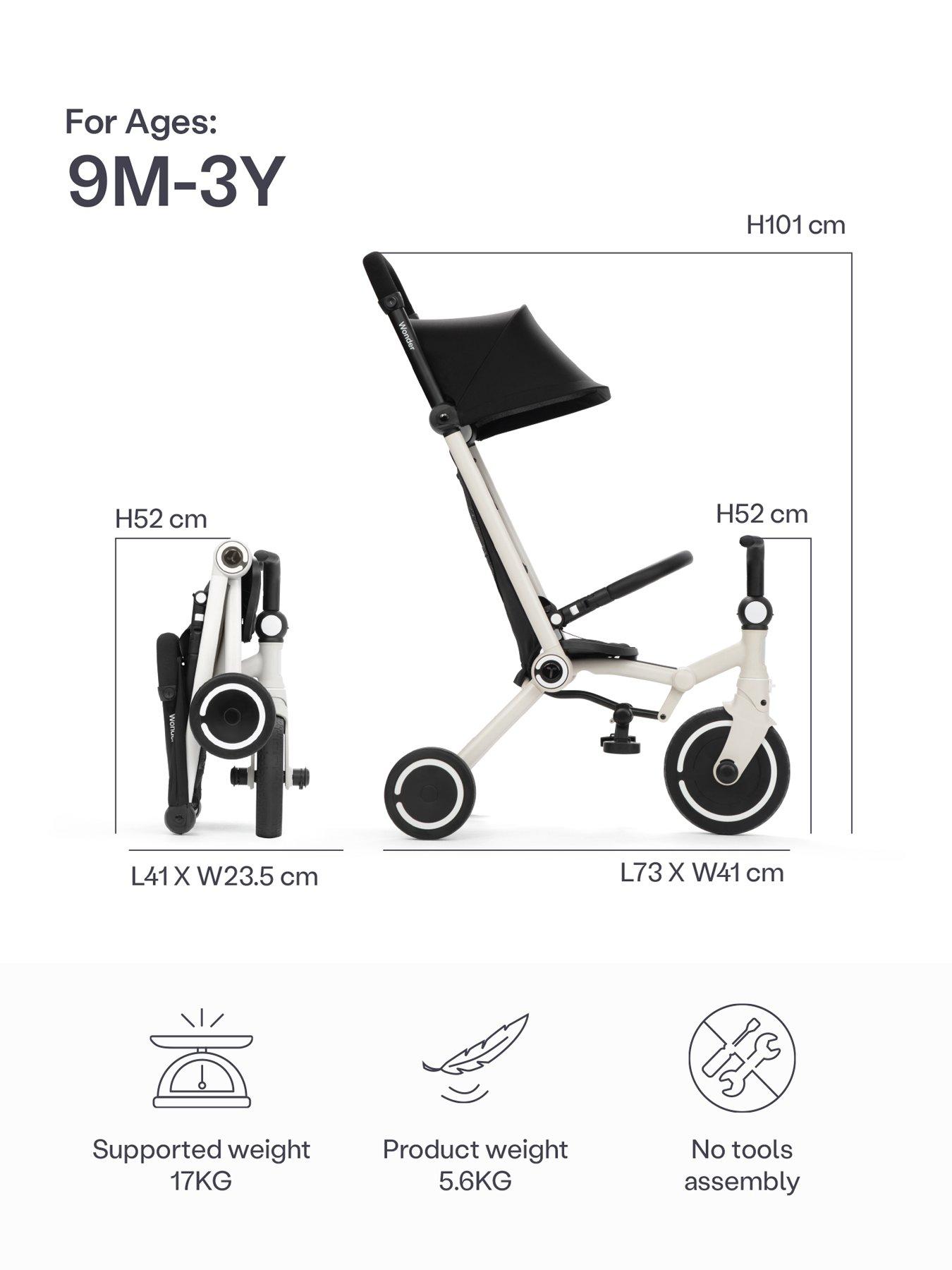 Image 6 of 8 of smarTrike Wonder Trike - Moonlight