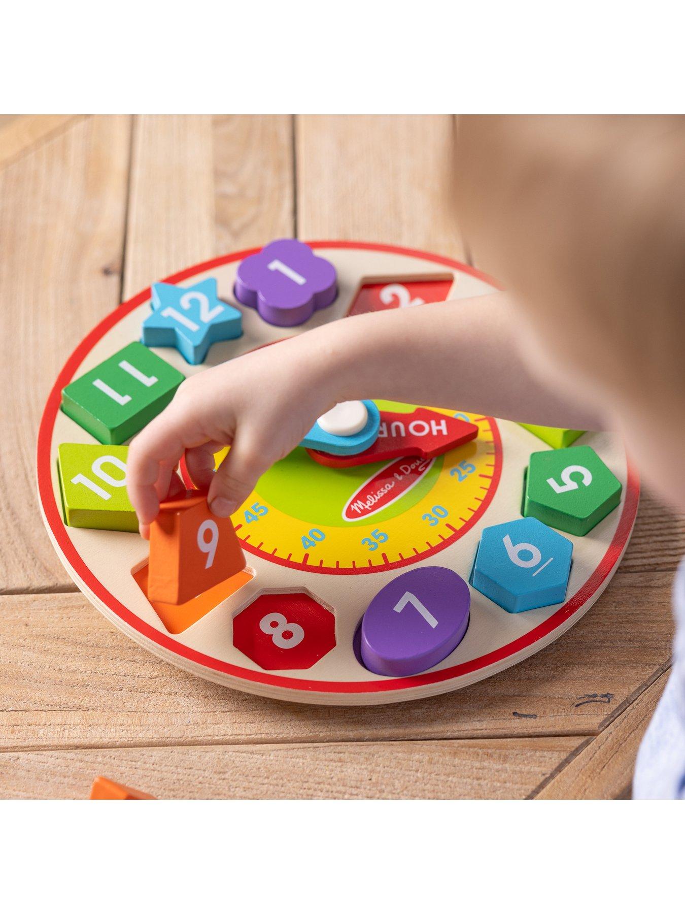 Image 6 of 8 of Melissa & Doug Shape Sorting Clock