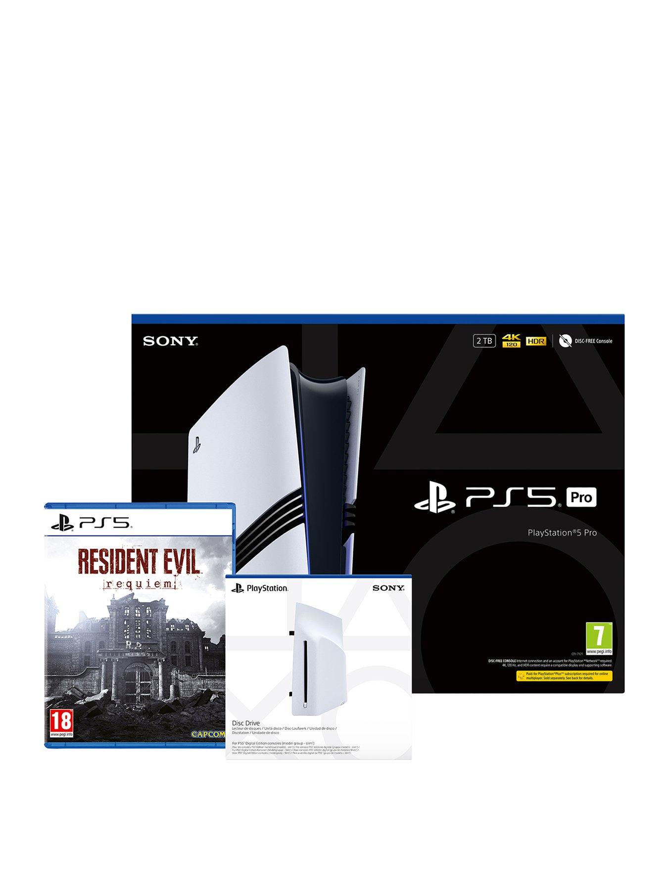 Image 1 of 7 of Playstation PlayStation&reg;5&nbsp;Pro Console - 2TB with&nbsp;Resident Evil: Requiem &amp; Disc Drive