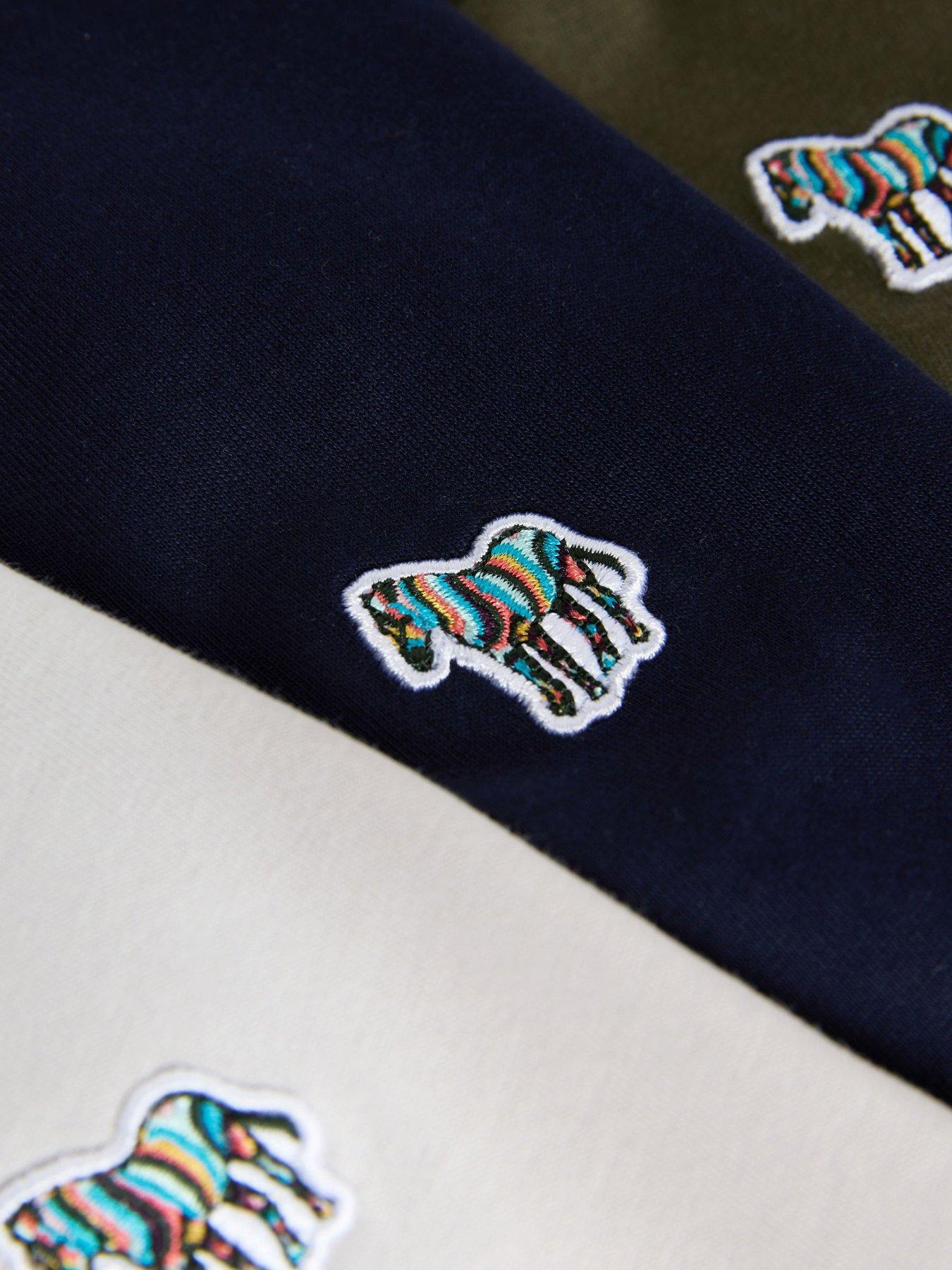 Image 5 of 6 of Paul Smith Junior Boys Signature T-shirts 5 Pack - Multi