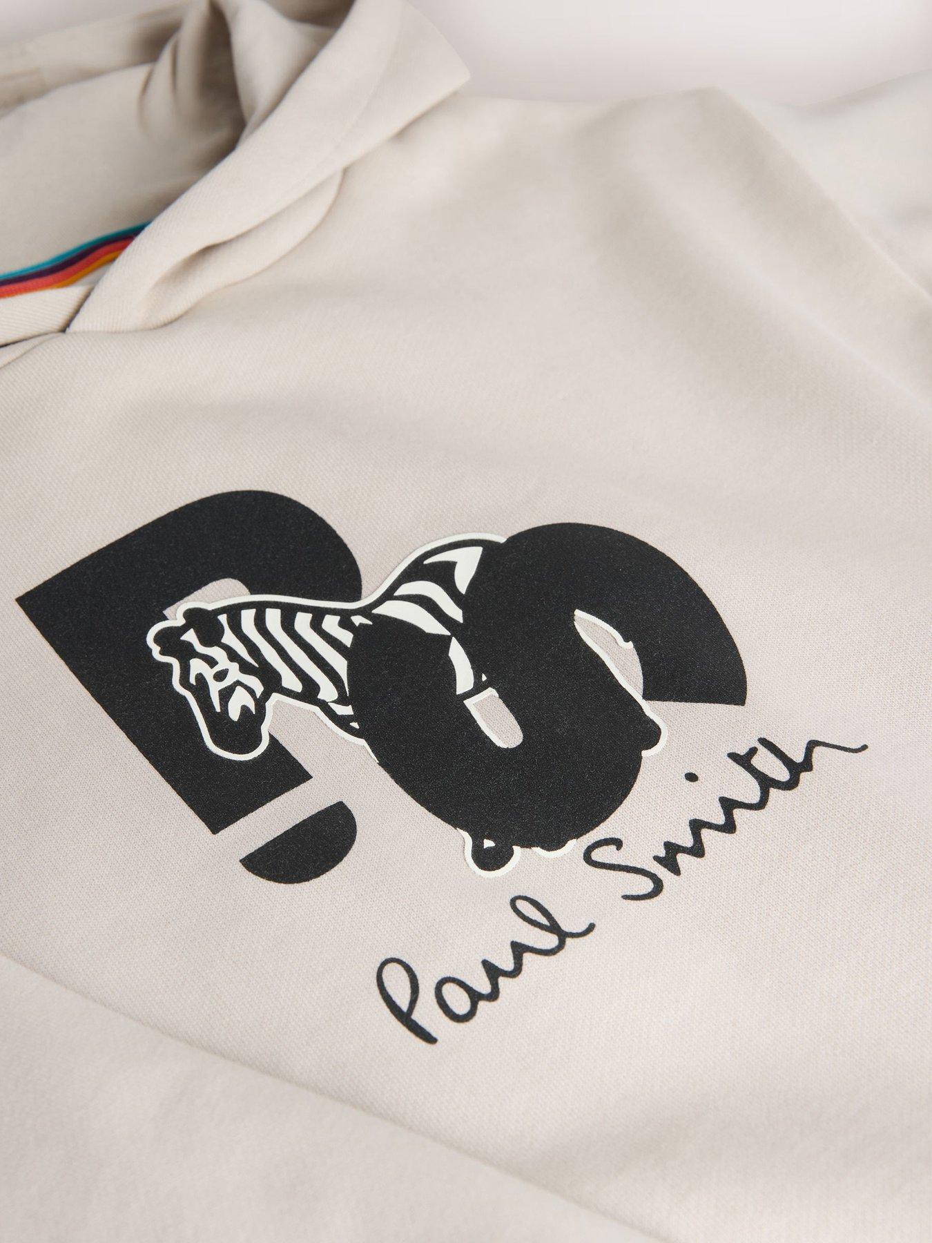 paul-smith-junior-boys-zebra-graphic-hoodie-beigeoutfit