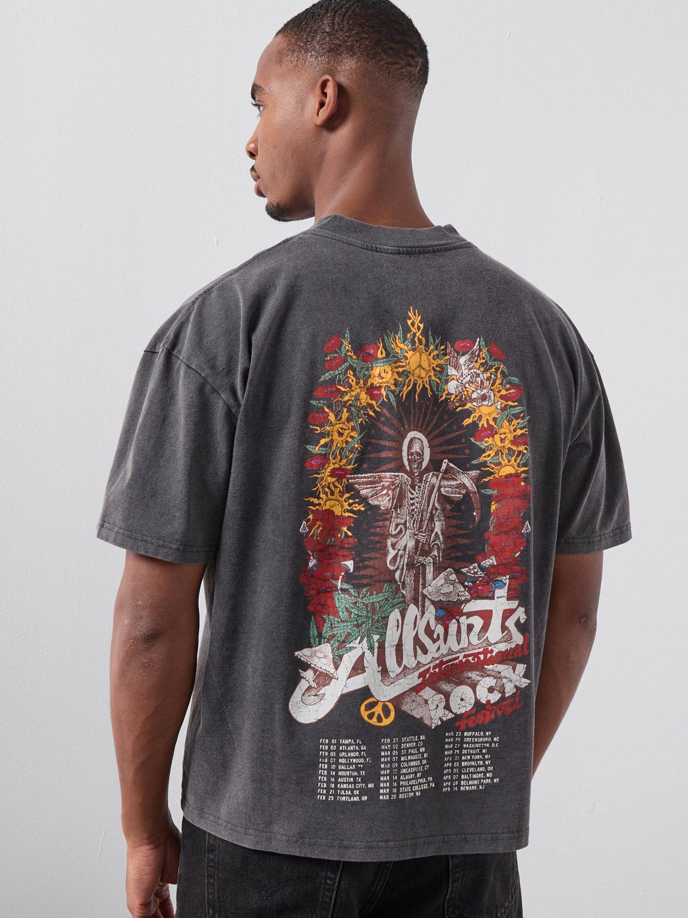 AllSaints Allsaints Roque Graphic T-shirt