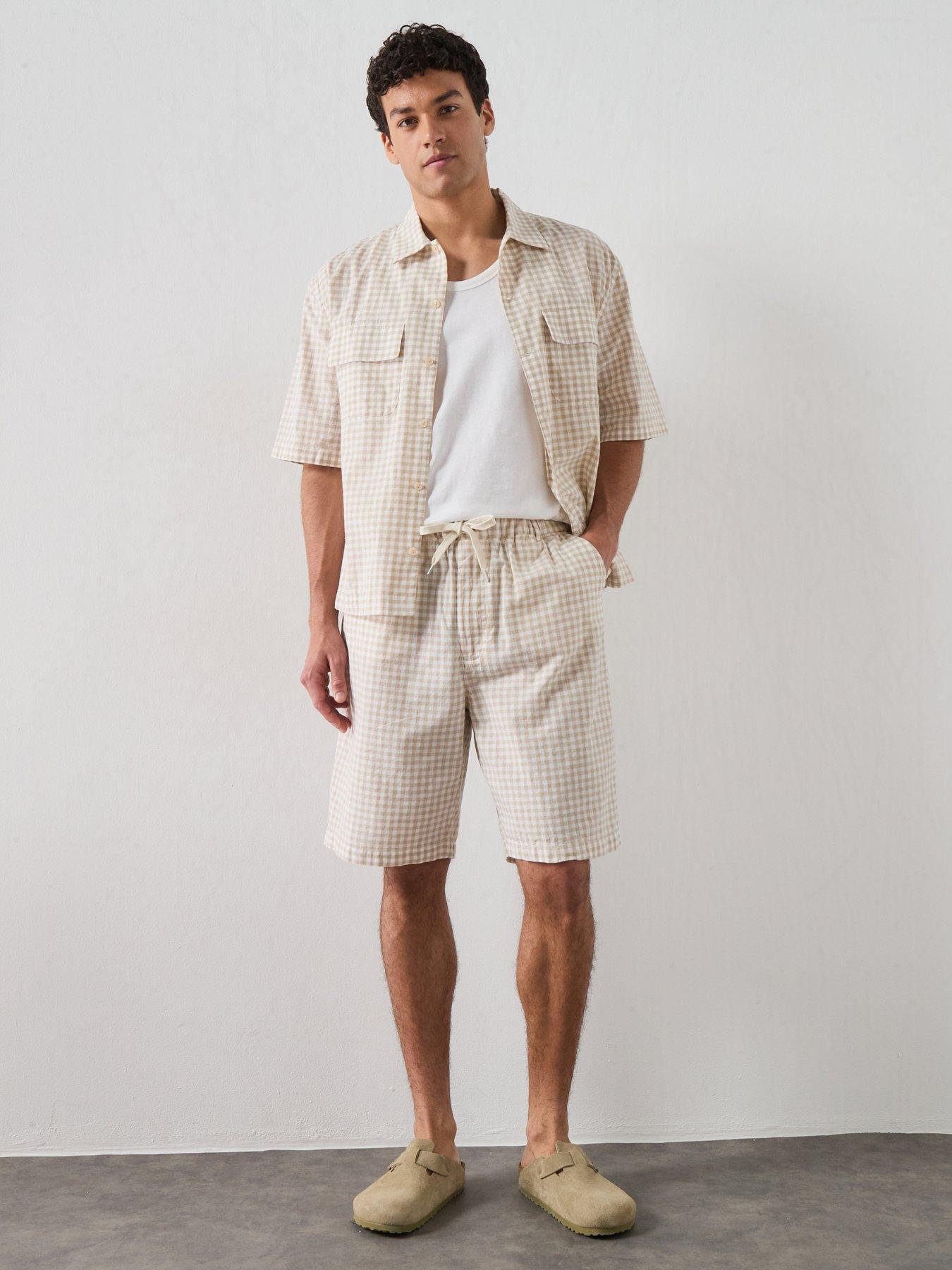 Image 3 of 6 of AllSaints Rockland Shorts - Yellow