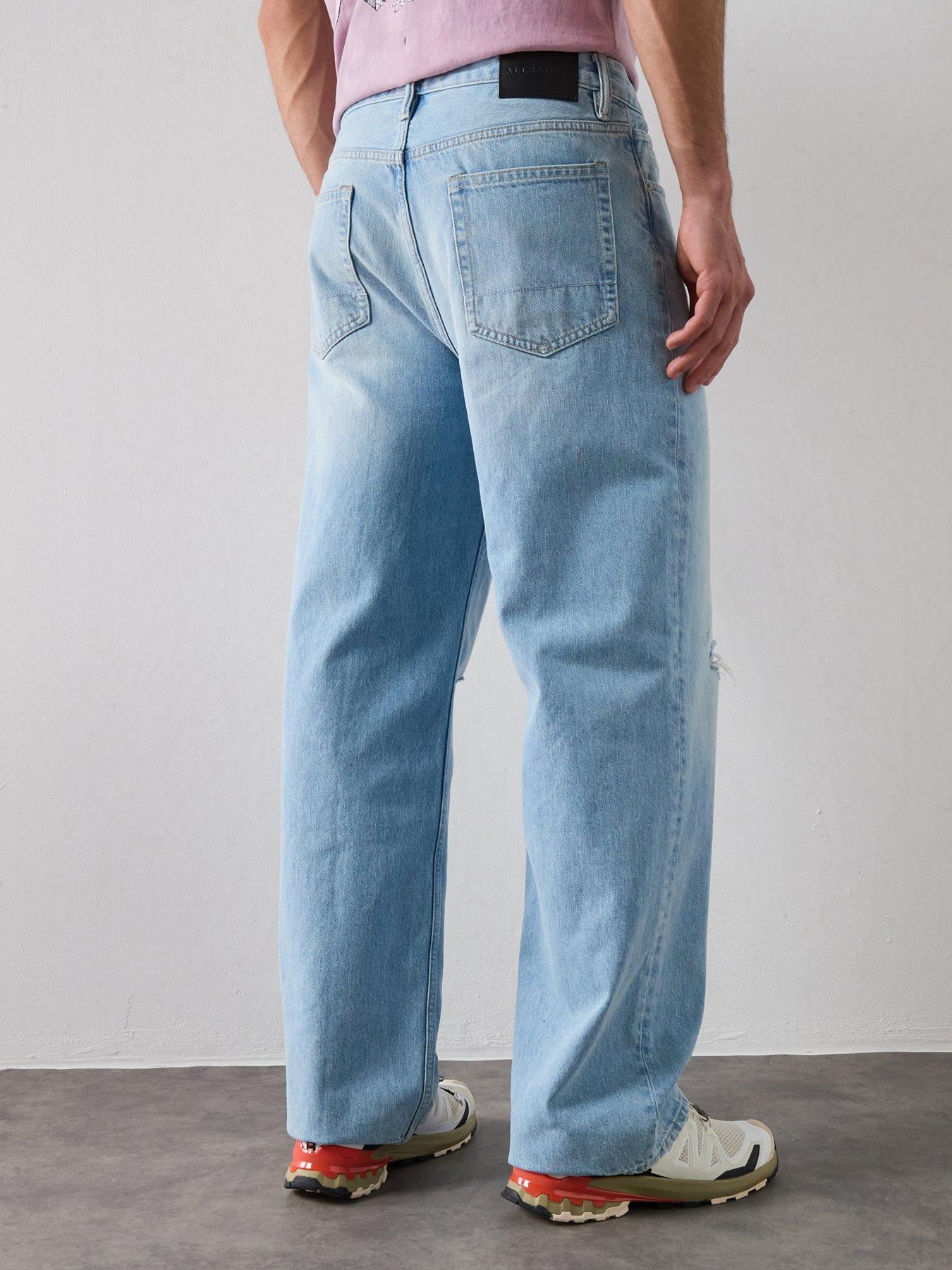 Image 2 of 6 of AllSaints Lenny Loose Jean - Blue