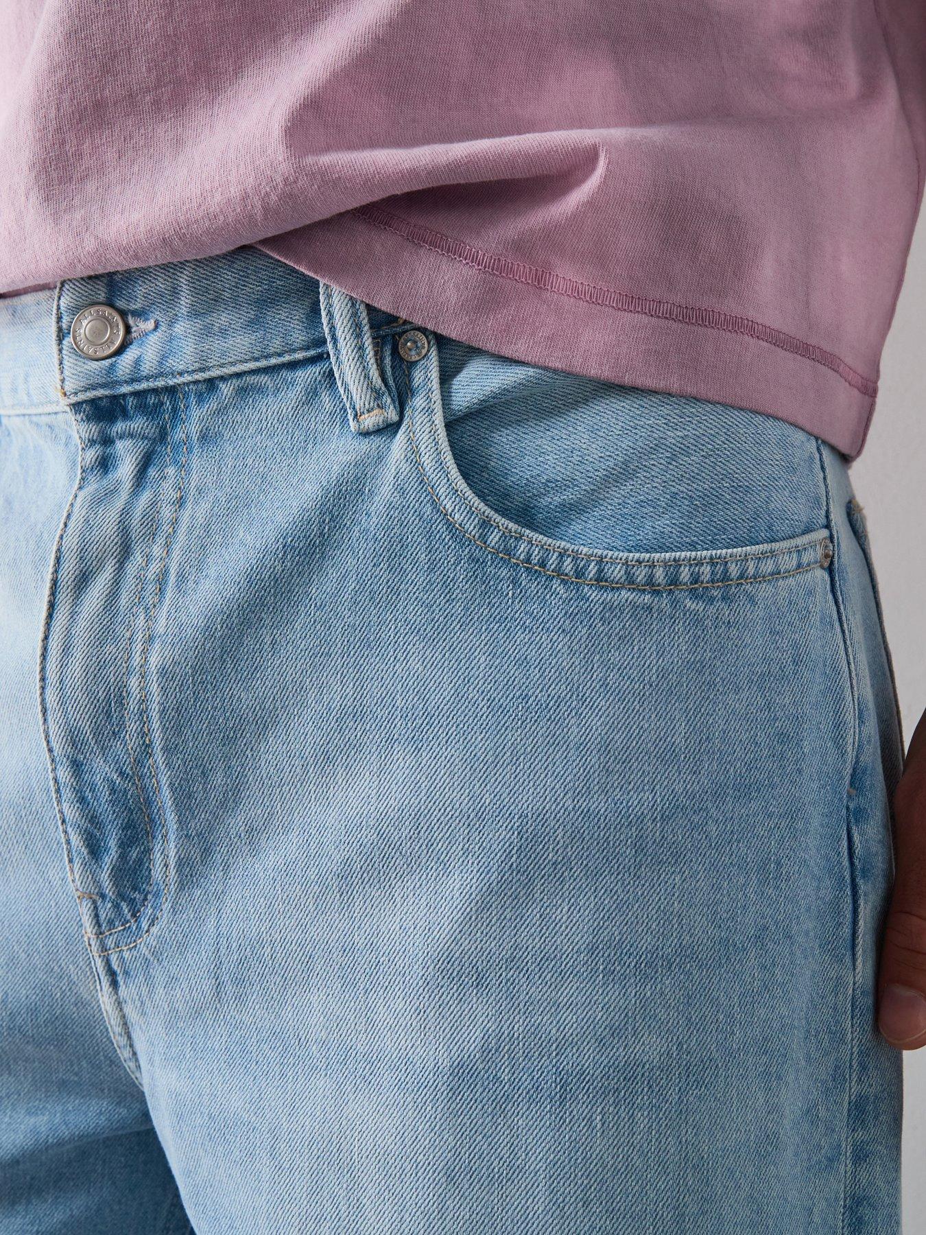 Image 6 of 6 of AllSaints Lenny Loose Jean - Blue