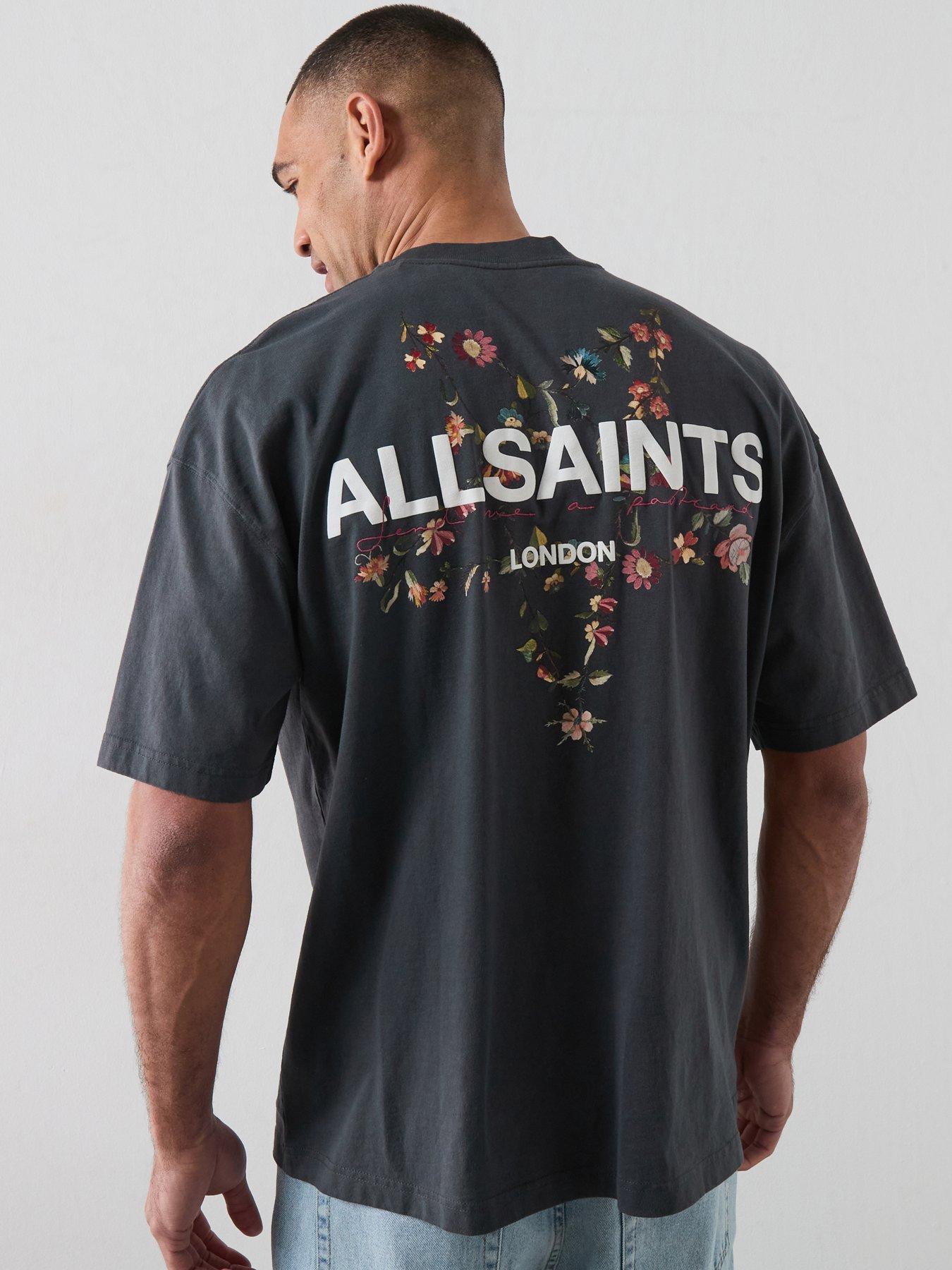 AllSaints Pentacle Short Sleeve T-Shirt - Black