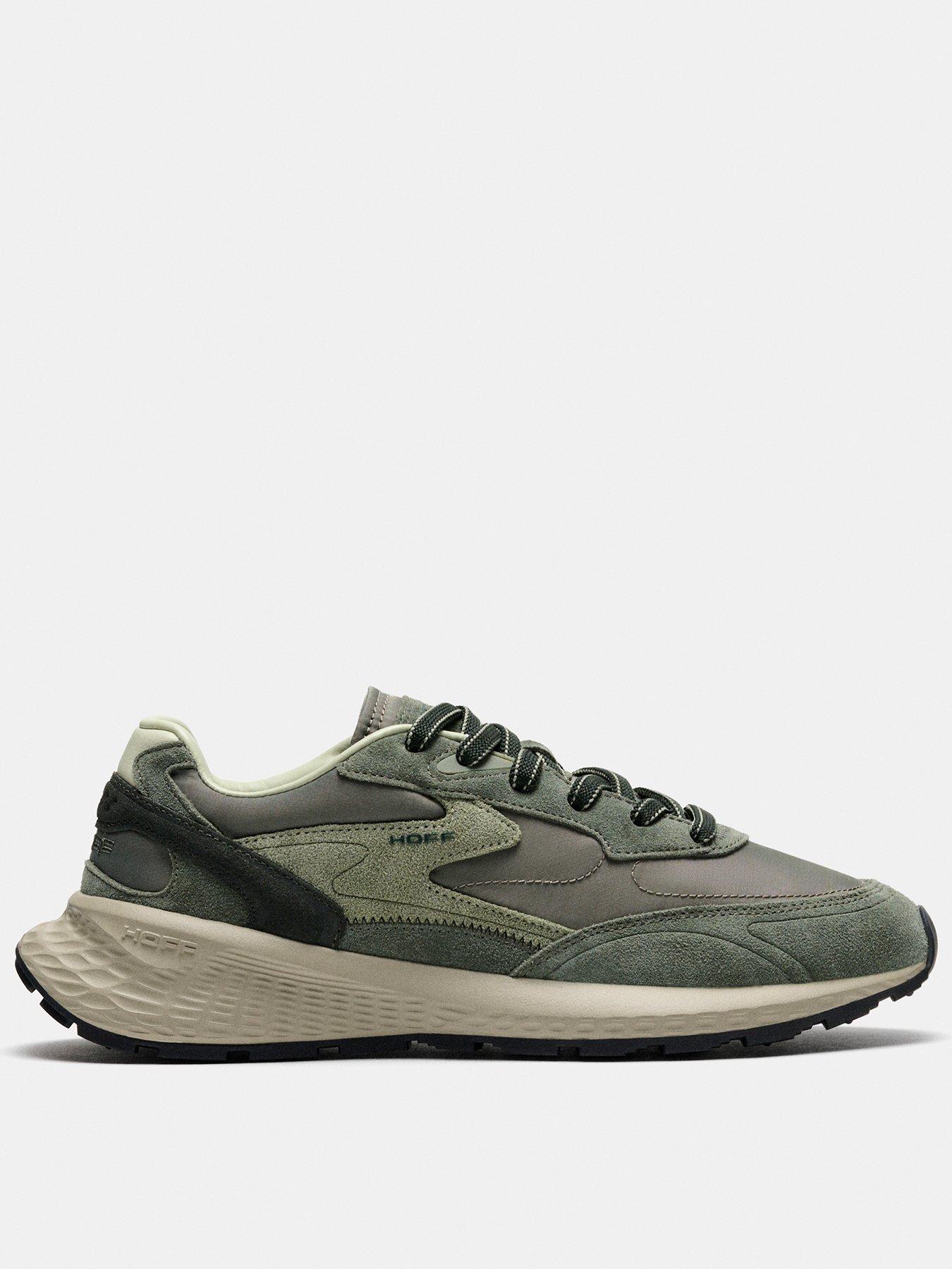 Image 1 of 6 of Hoff Mens City MKII Trainers - Green