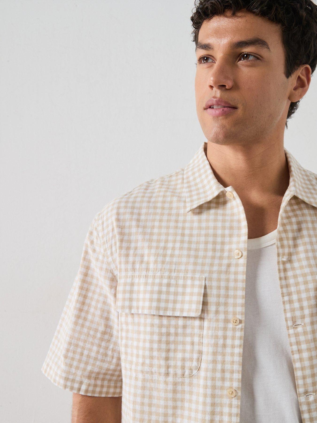 Image 6 of 6 of AllSaints Allsaints Rockland Short Sleeve Shirt