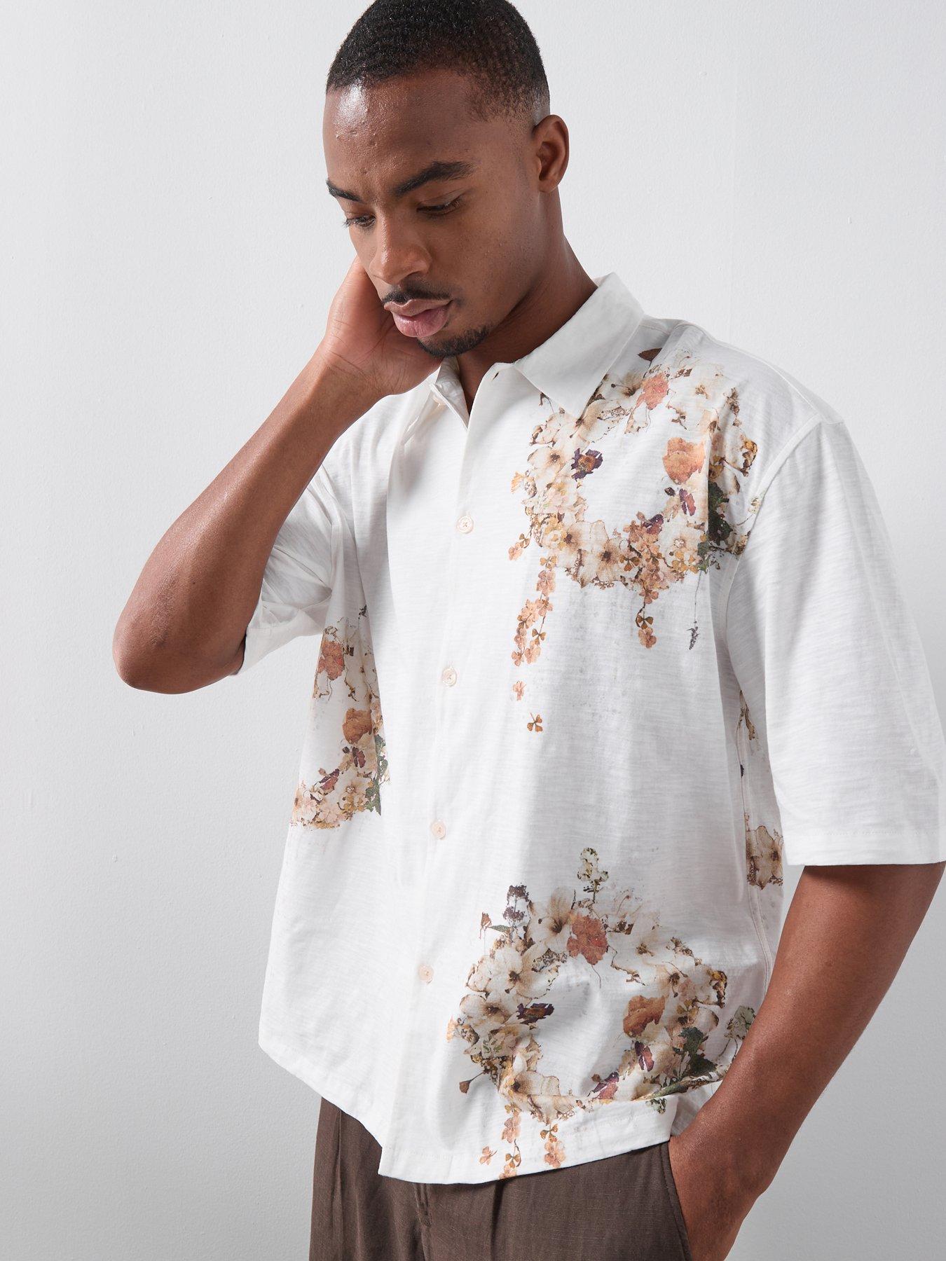allsaints-fleur-lis-short-sleeve-shirt-off-whitedetail