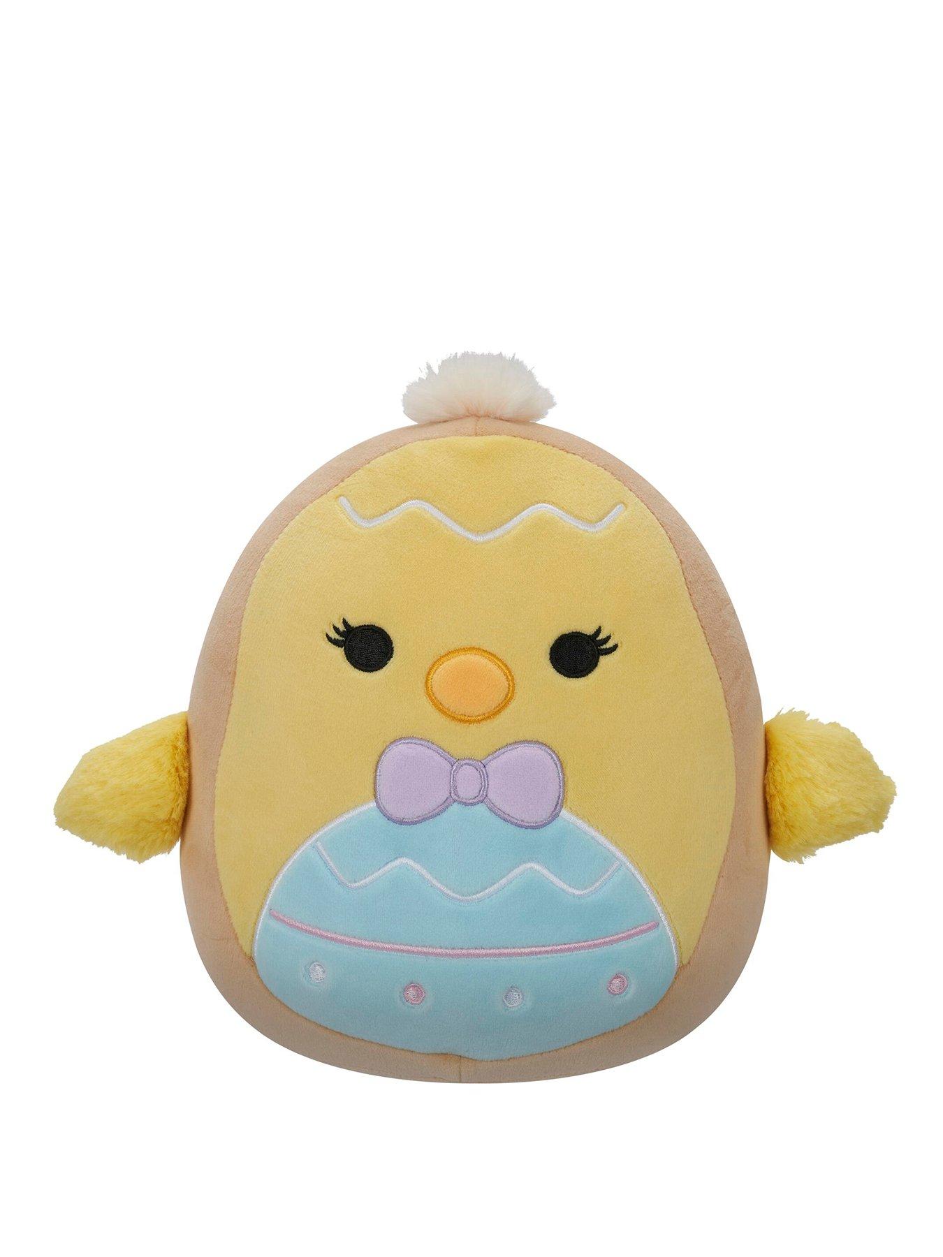 Image 1 of 8 of Squishmallows Original Squishmallows 7.5-Inch Aimee the Yellow Chick Easter Cookie - Easter Plush