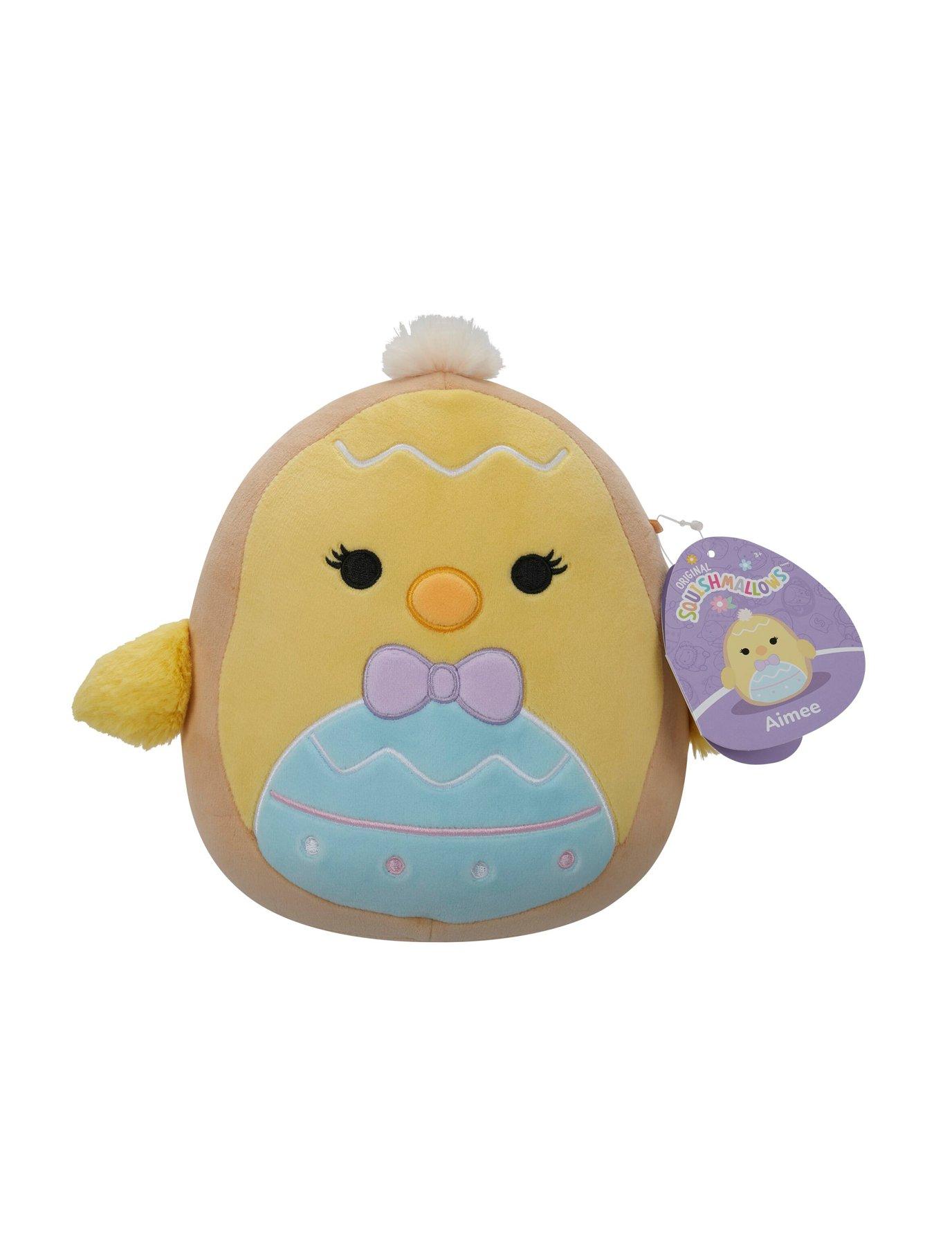Image 5 of 8 of Squishmallows Original Squishmallows 7.5-Inch Aimee the Yellow Chick Easter Cookie - Easter Plush