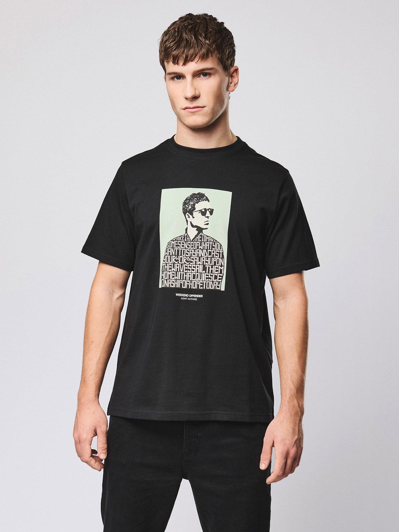 Weekend Offender Weekend Offender Camden Graphic Short Sleeve T-shirt - Black