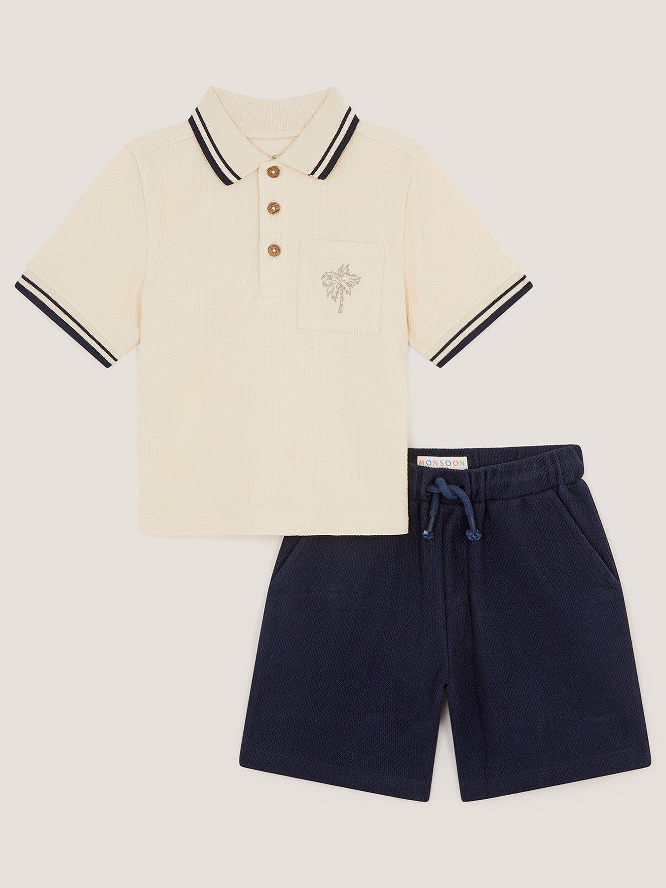 monsoon-boys-contrast-jersey-short-set-beige