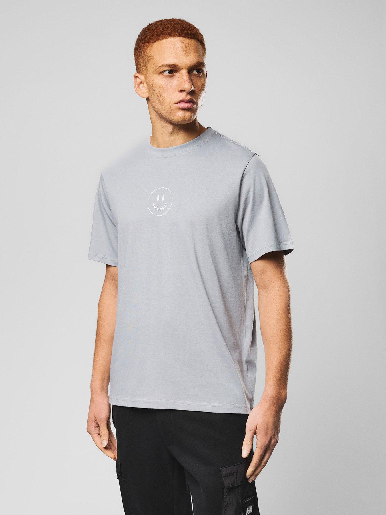 Weekend Offender Weekend Offender Away Short Sleeve T-shirt - Grey