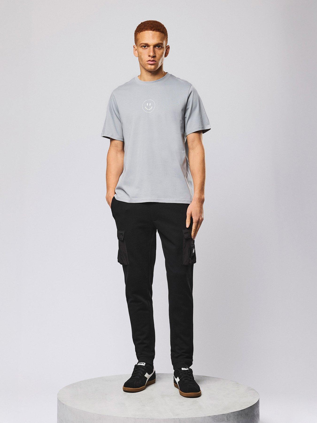 Image 2 of 5 of Weekend Offender Weekend Offender Away Short Sleeve T-shirt - Grey