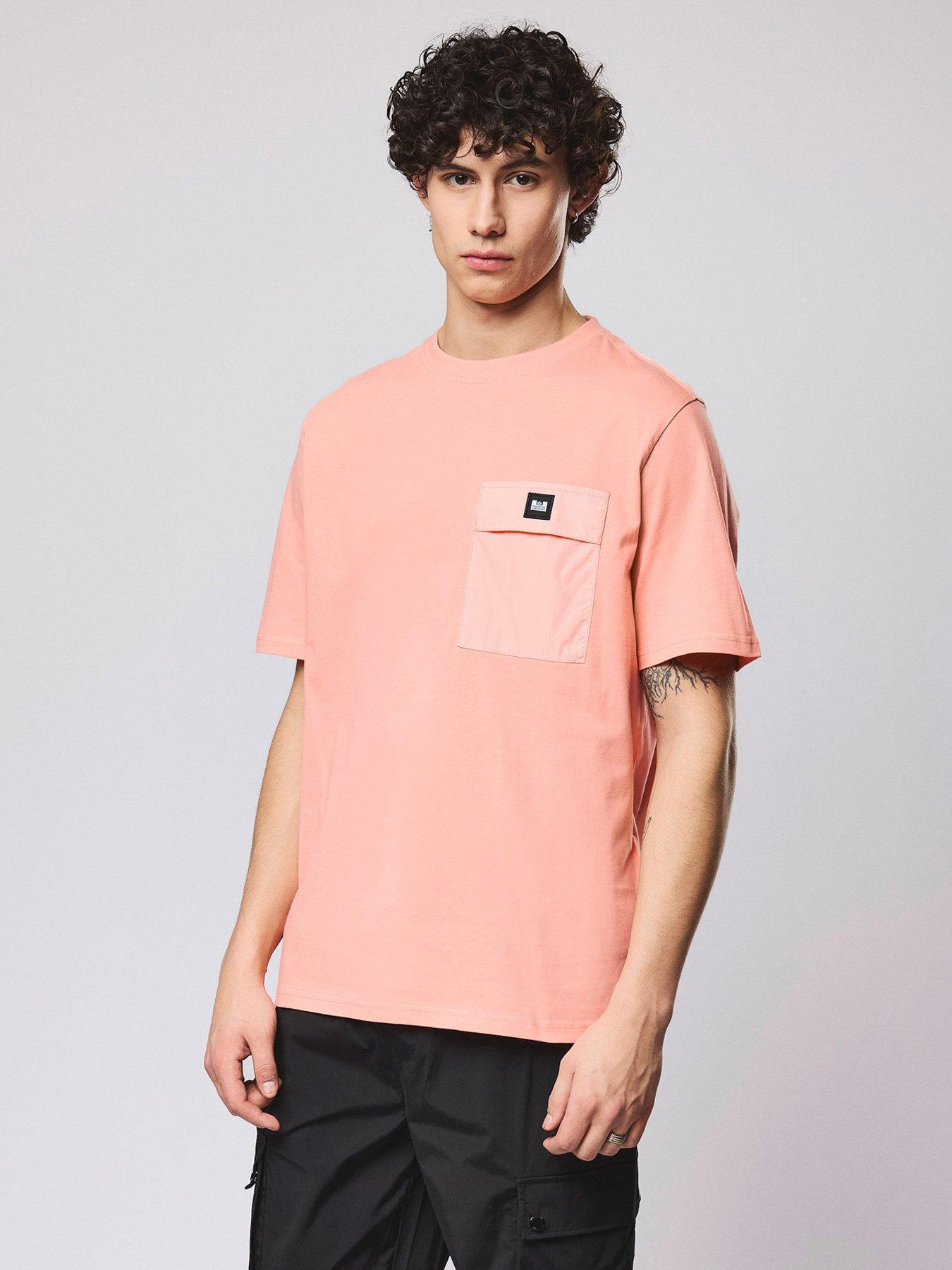 Weekend Offender Weekend Offender Stiniva Short Sleeve Pocket T-shirt - Orange