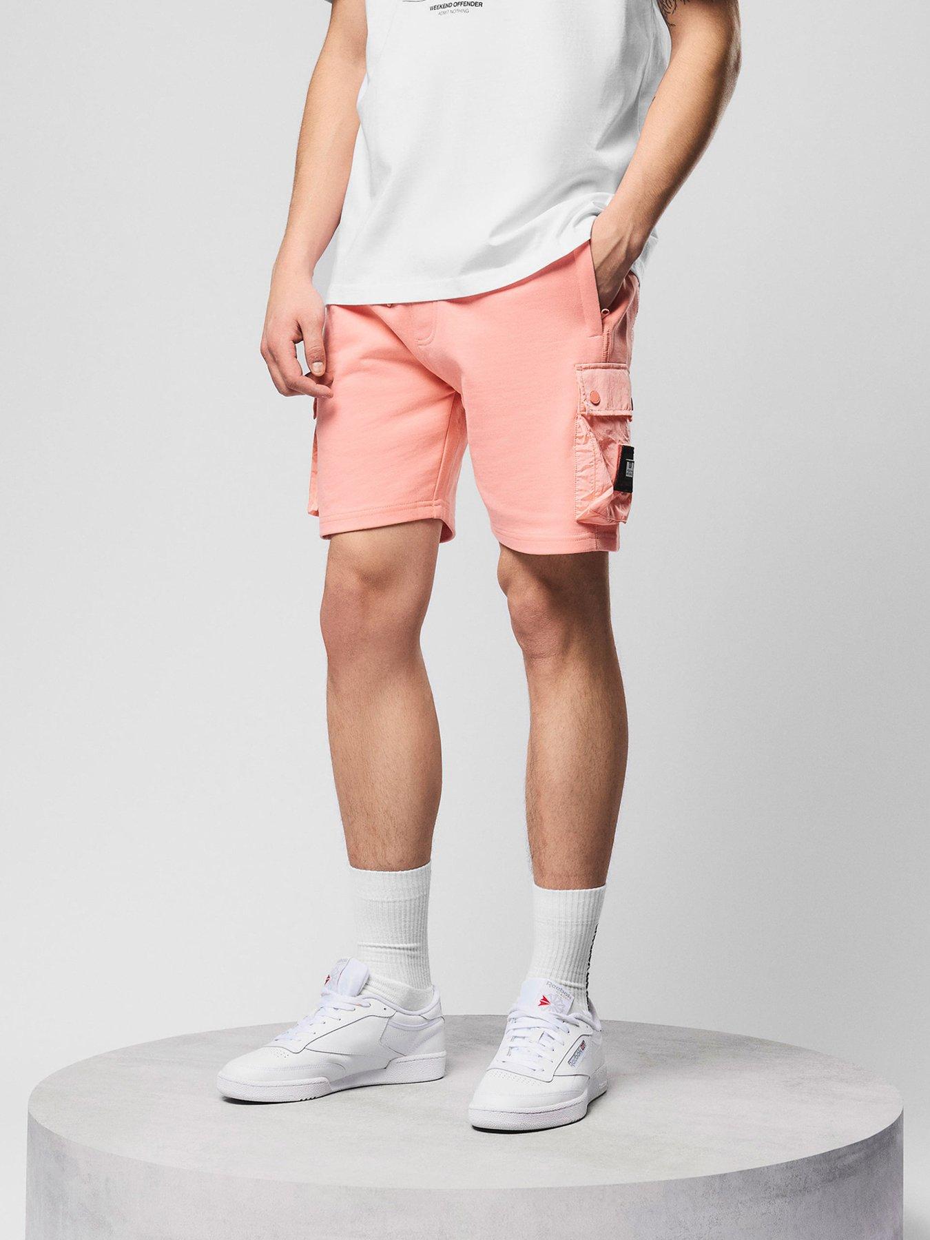 Weekend Offender Weekend Offender Noreaster Technical Sweat Shorts - Orange