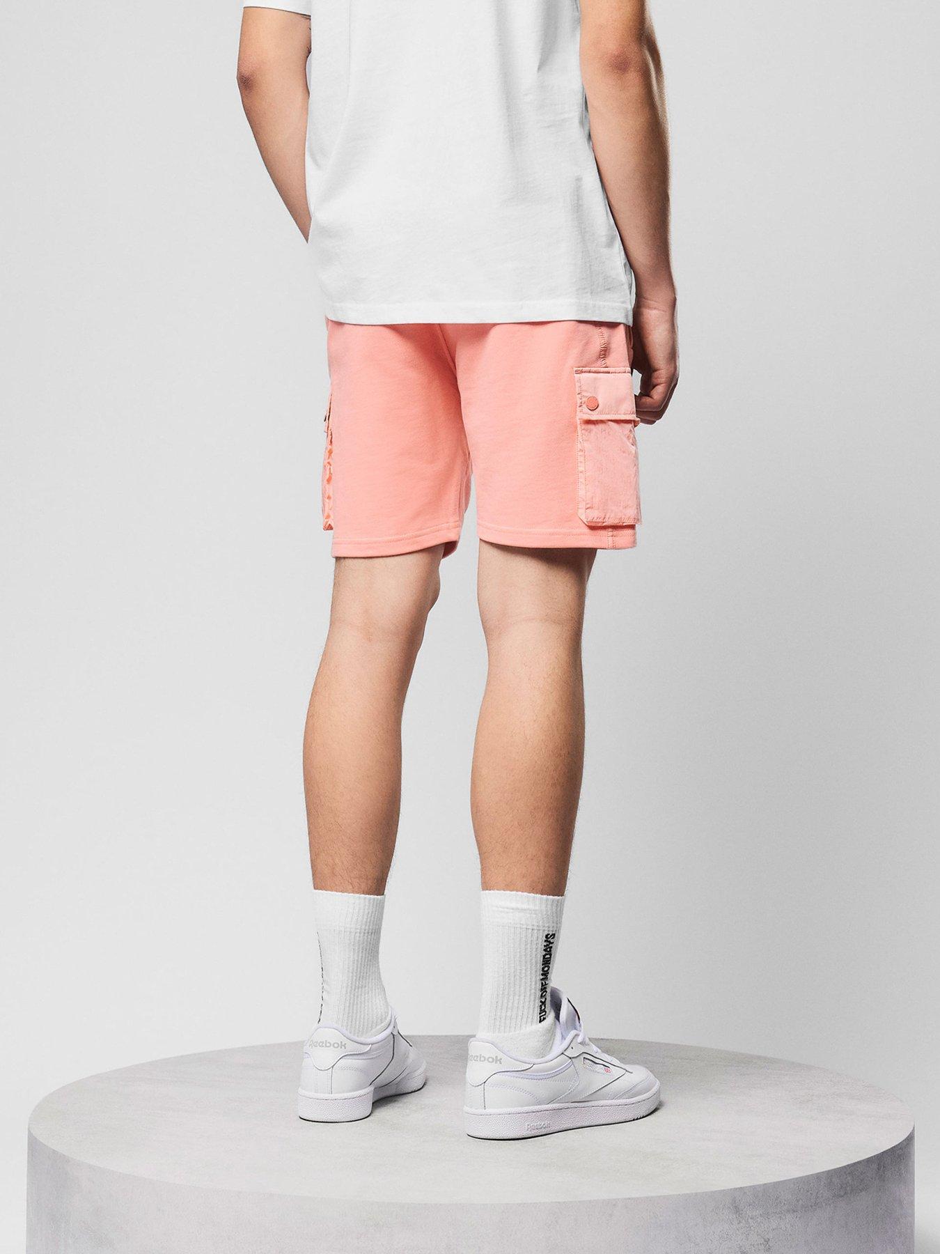 Image 2 of 7 of Weekend Offender Weekend Offender Noreaster Technical Sweat Shorts - Orange