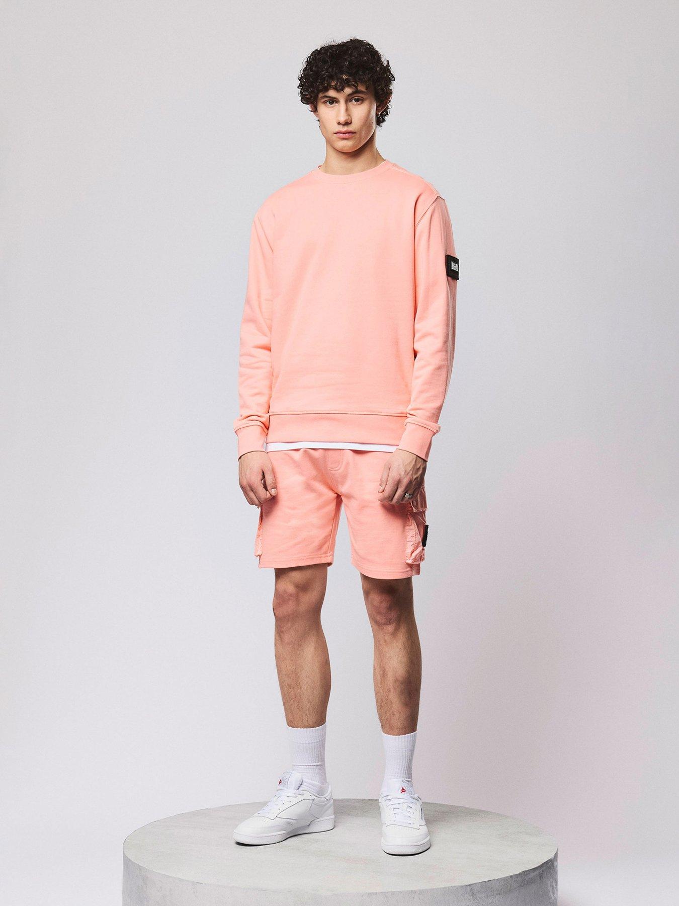 Image 3 of 7 of Weekend Offender Weekend Offender Noreaster Technical Sweat Shorts - Orange
