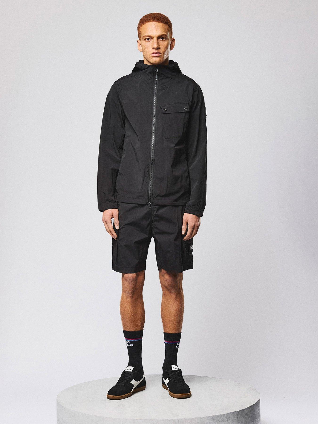 Weekend Offender Weekend Offender Temara Technical Windbreaker Jacket - Black