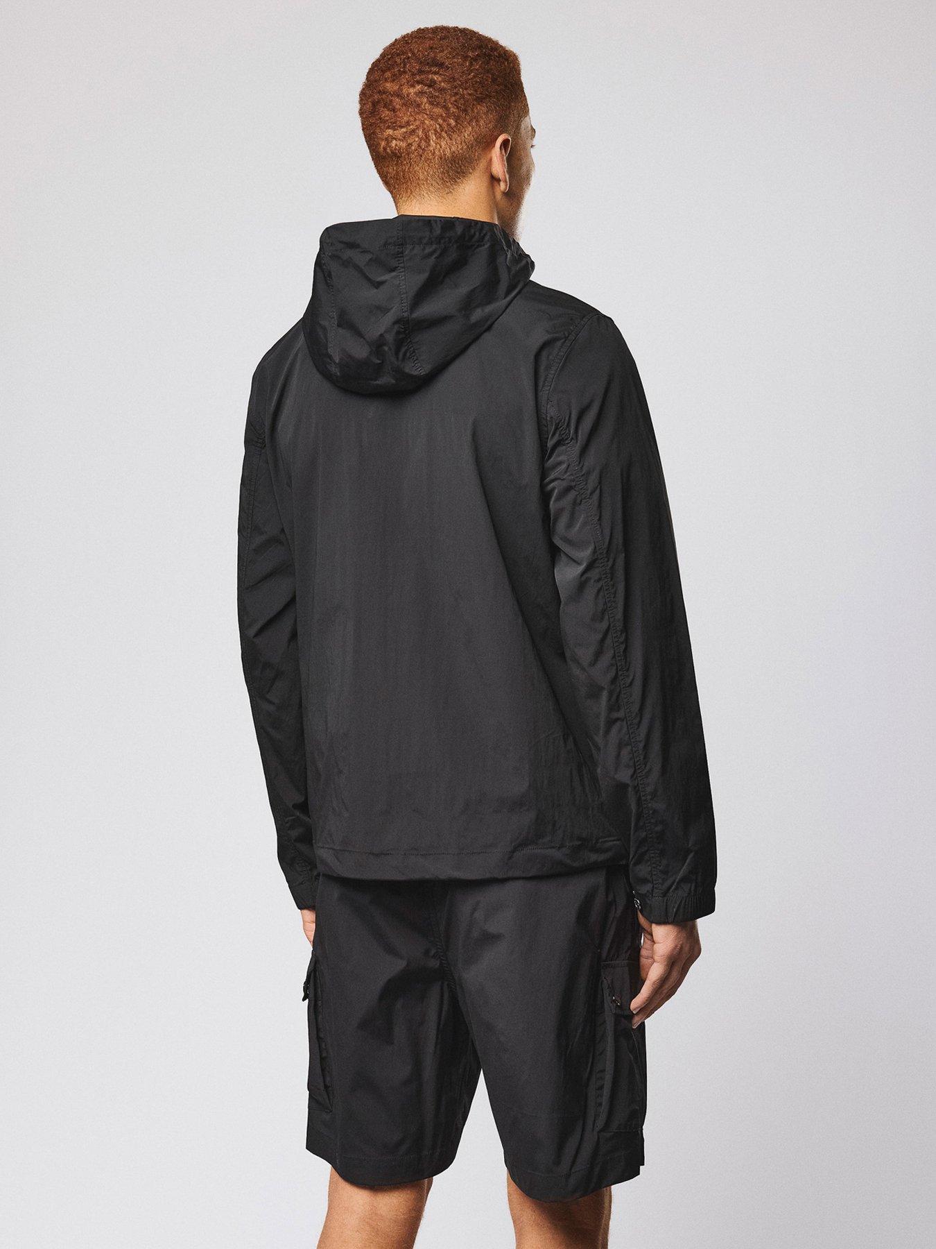 Image 3 of 6 of Weekend Offender Weekend Offender Temara Technical Windbreaker Jacket - Black