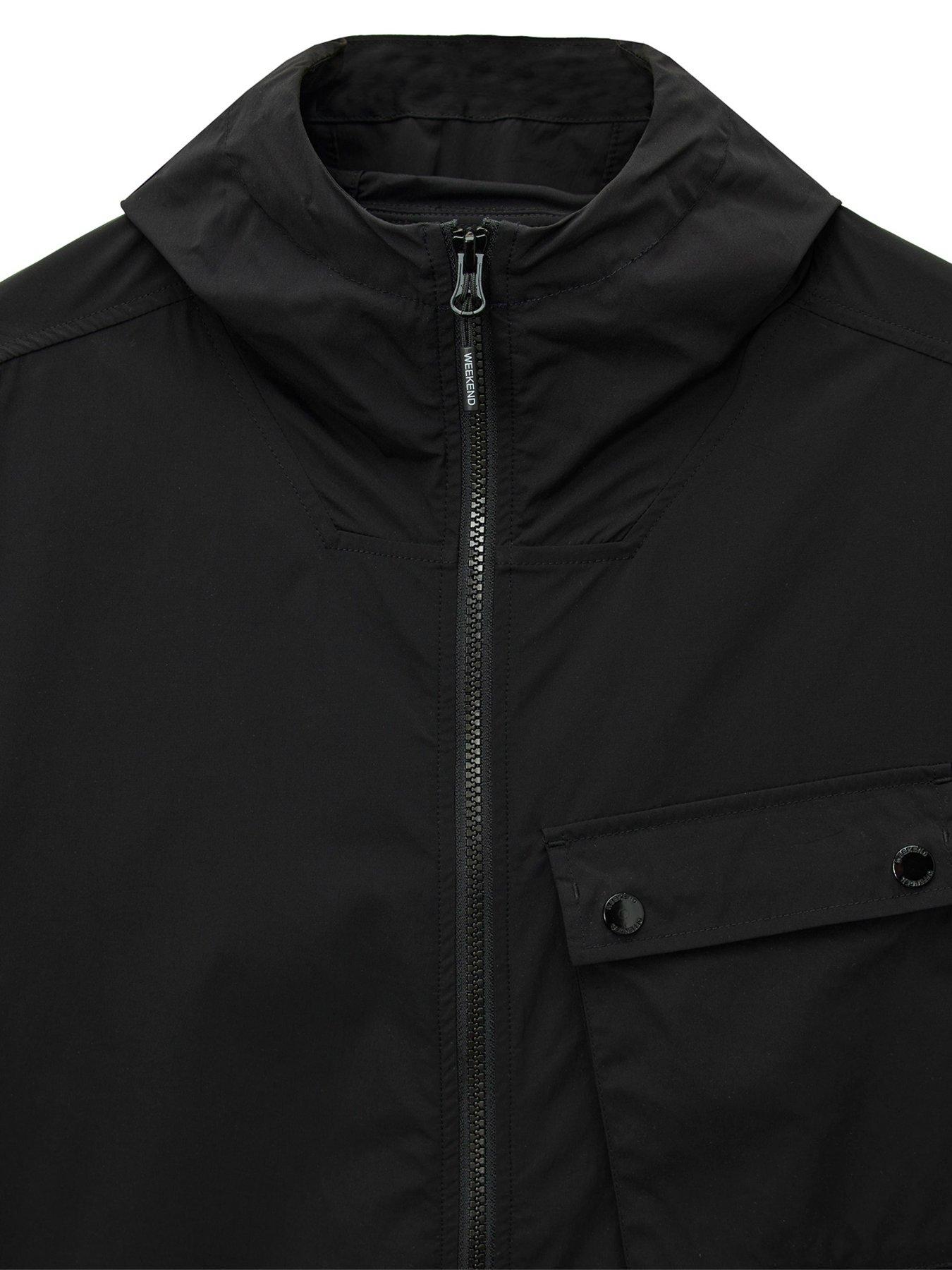 Image 5 of 6 of Weekend Offender Weekend Offender Temara Technical Windbreaker Jacket - Black