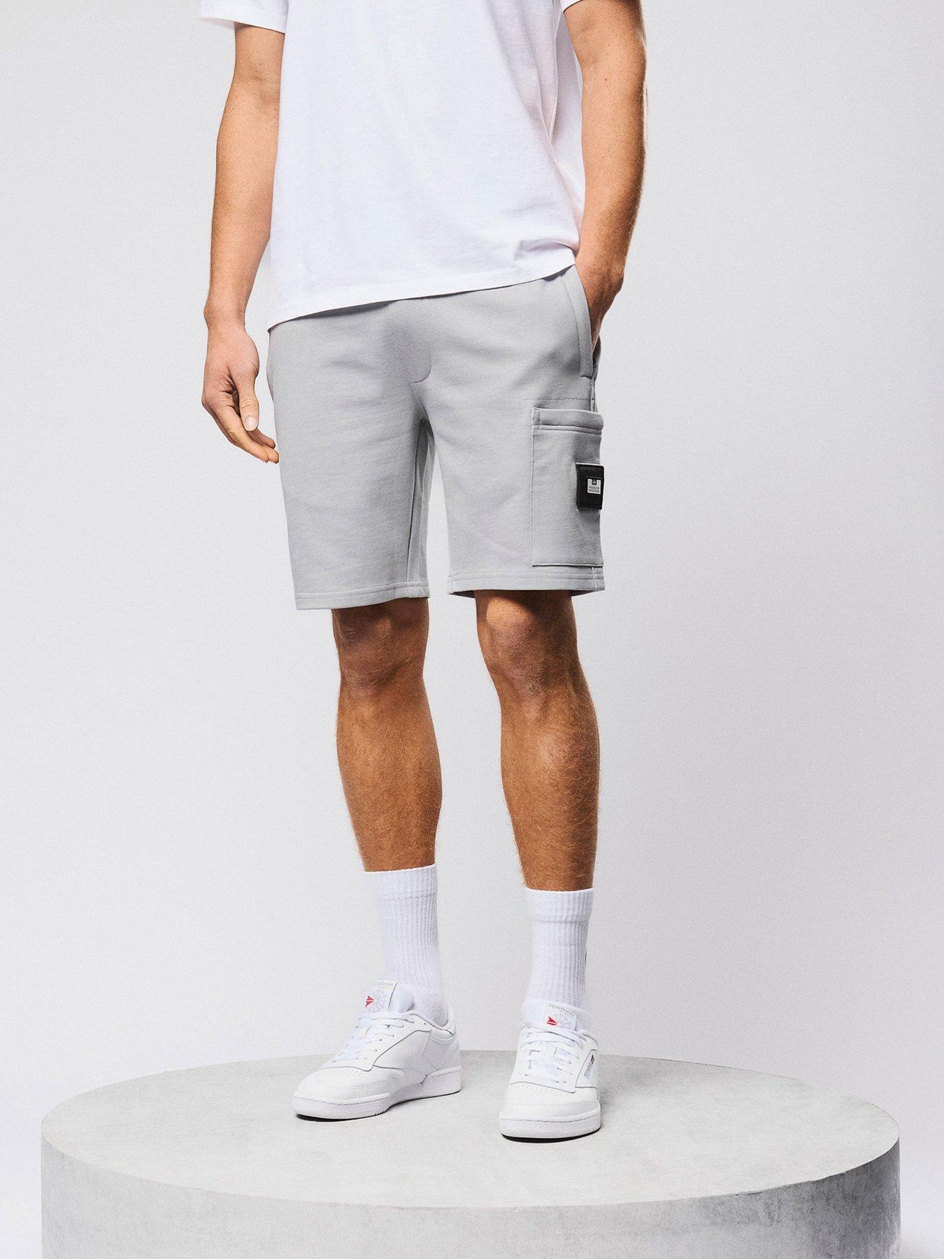 Weekend Offender Weekend Offender Hawkins Cargo Sweat Shorts - Grey