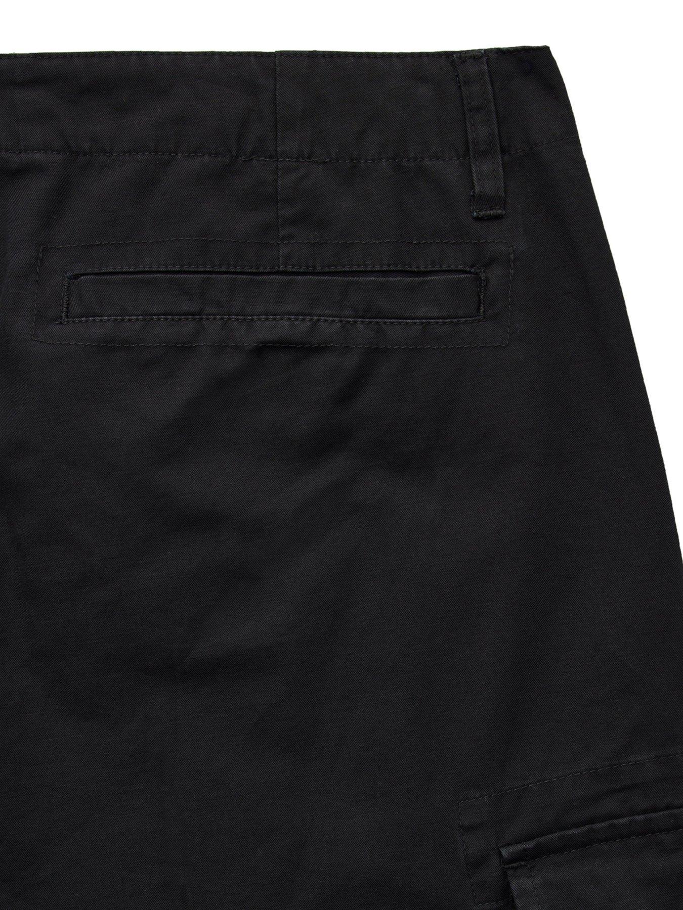 Image 6 of 6 of Weekend Offender Weekend Offender Mascia Cargo Shorts - Black