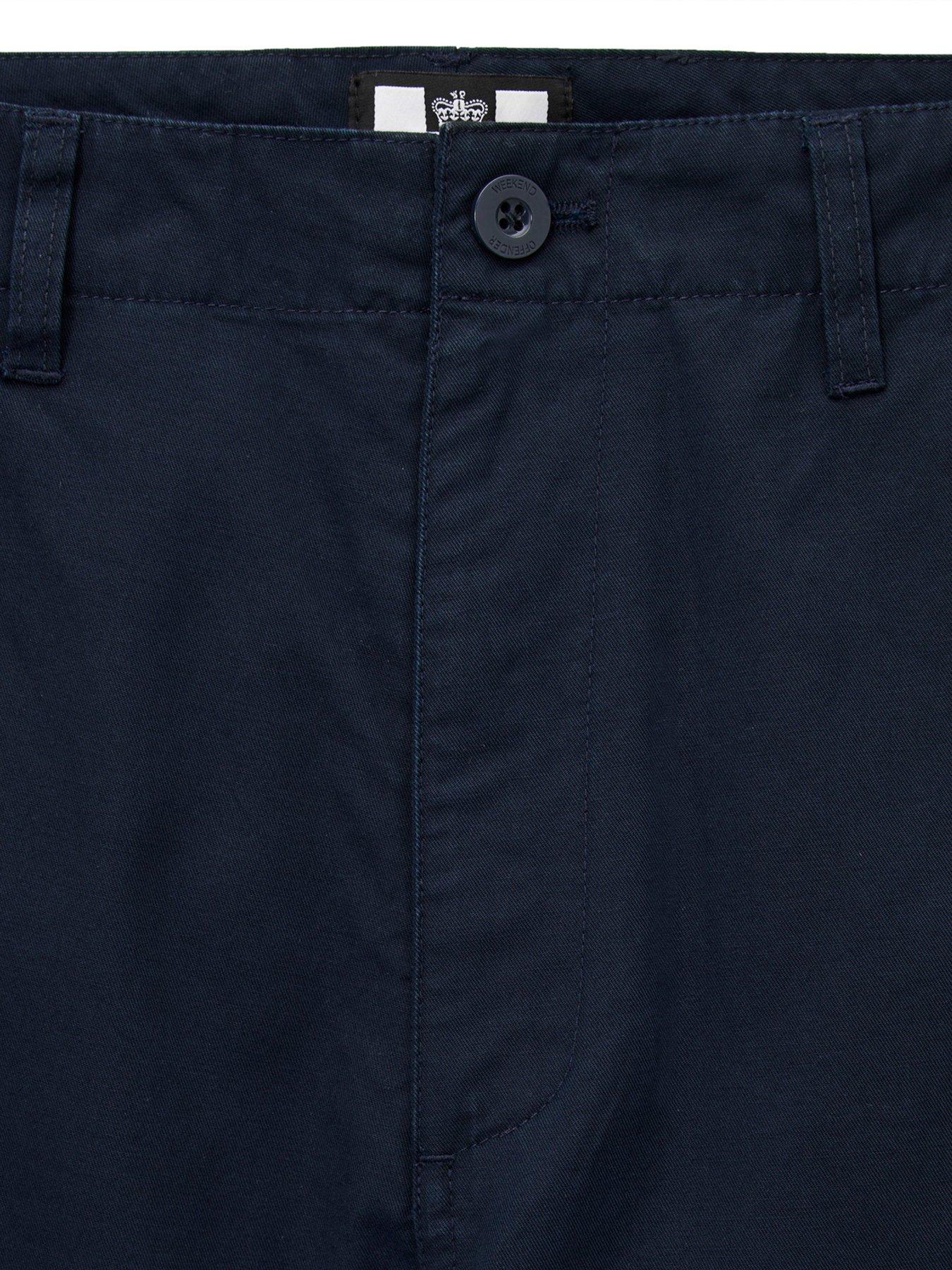 Image 5 of 6 of Weekend Offender Weekend Offender Mascia Cargo Shorts - Navy