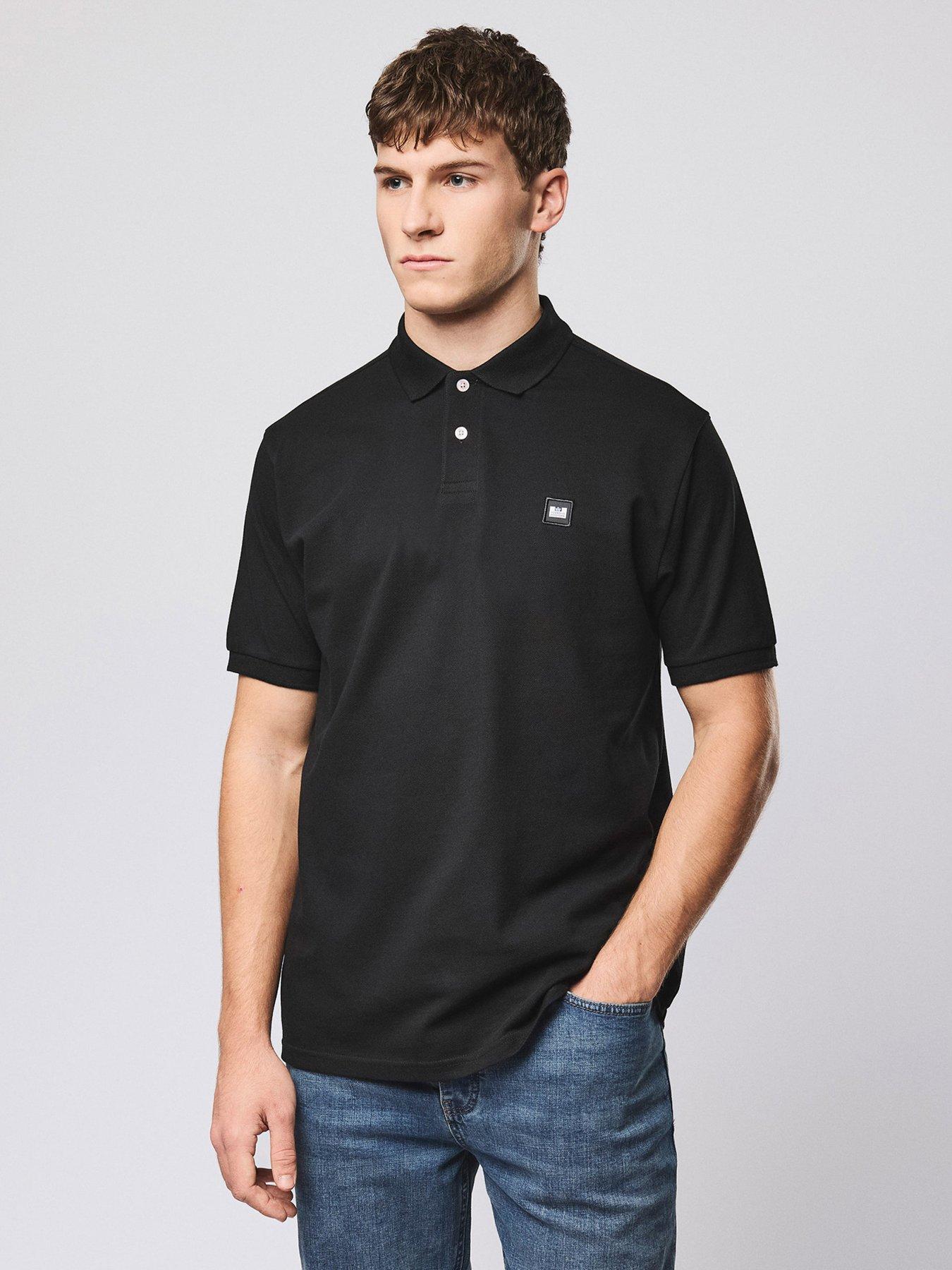 Weekend Offender Weekend Offender Heathcote Classic Badge Polo Shirt - Black