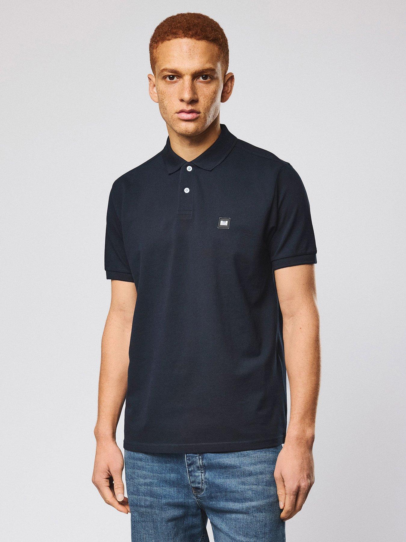 Weekend Offender Weekend Offender Heathcote Classic Badge Polo Shirt - Navy