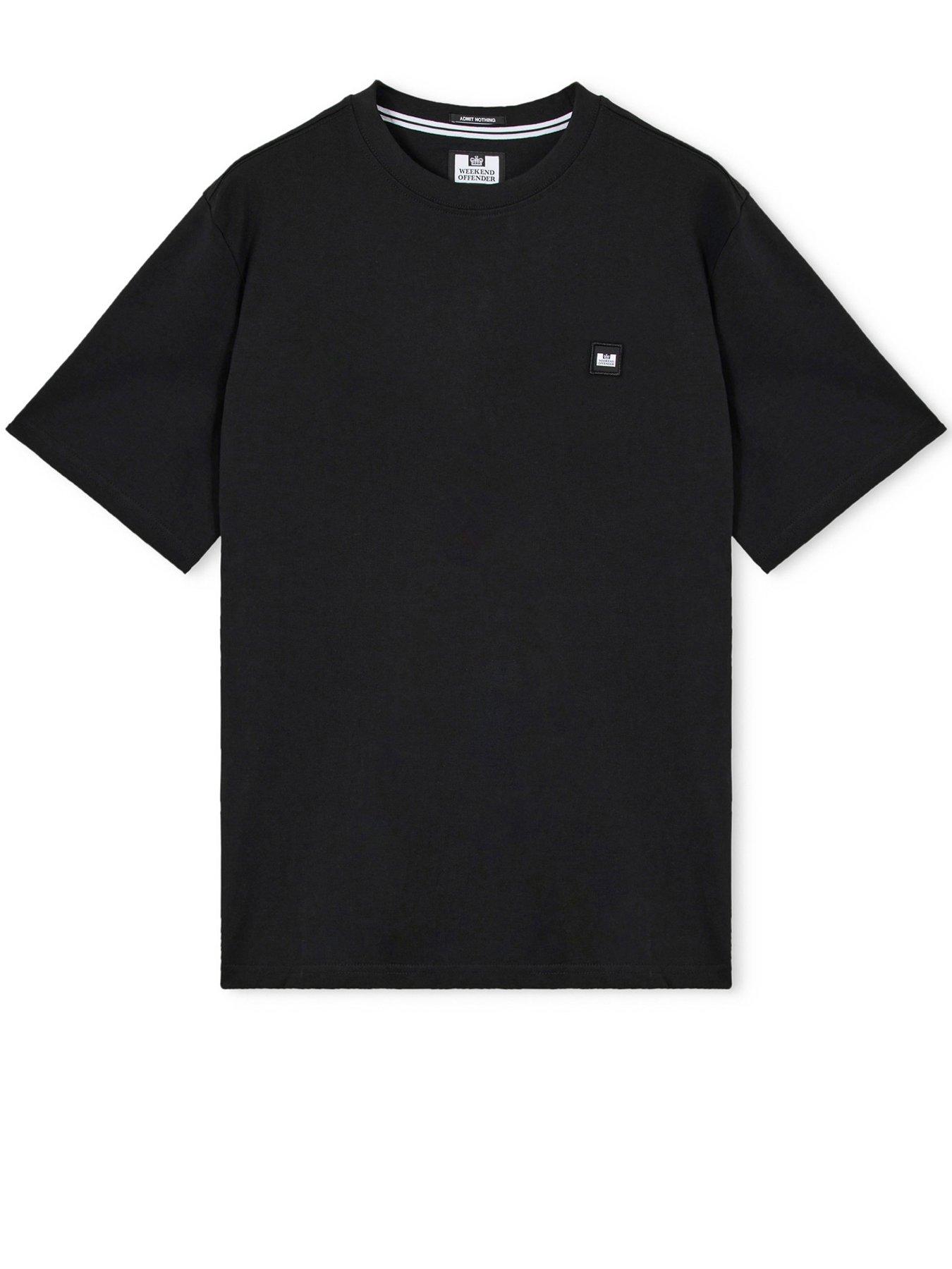 Image 4 of 5 of Weekend Offender Weekend Offender Brooklands Classic Badge T-shirt - Black
