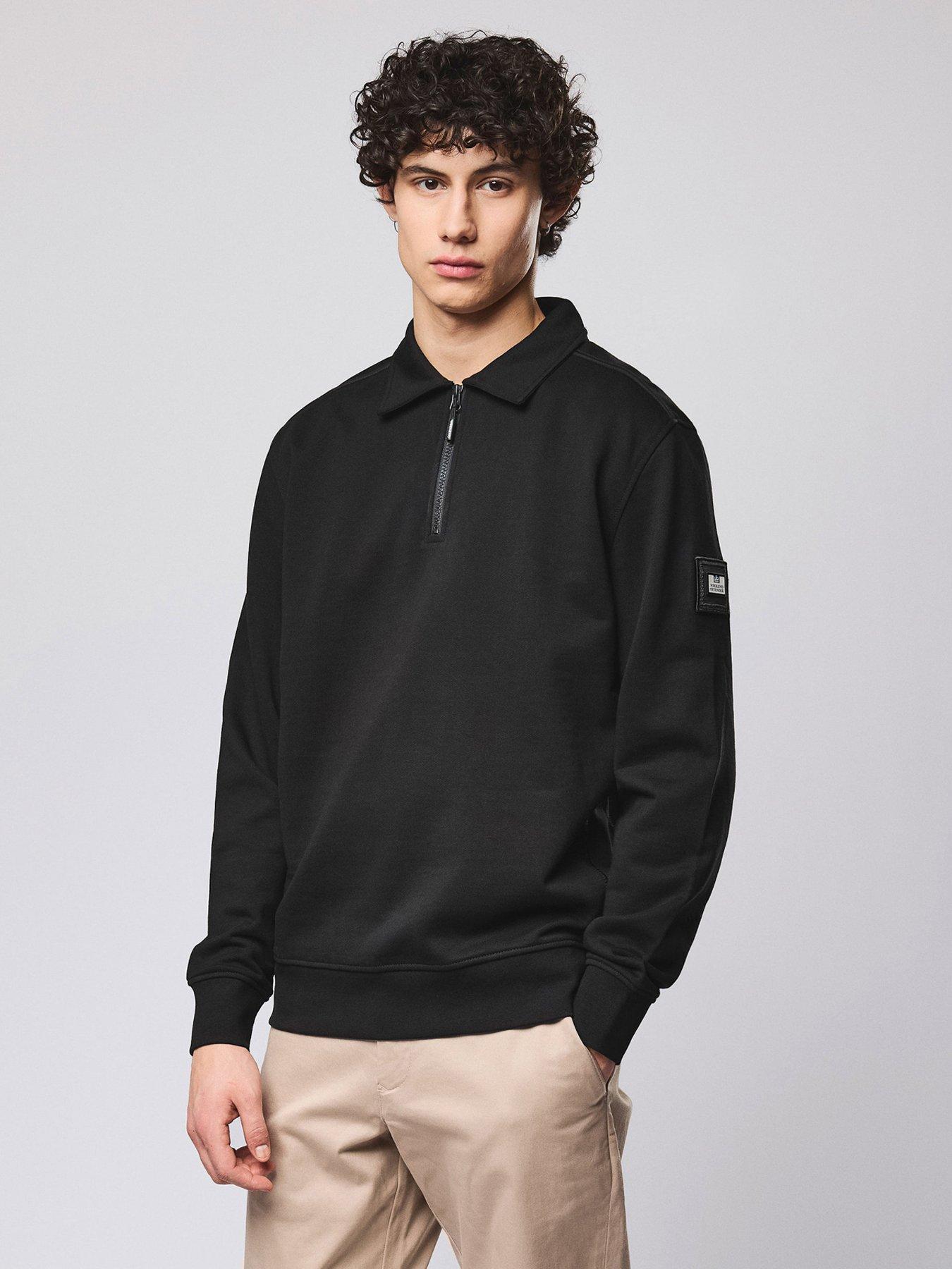 Weekend Offender Weekend Offender Sidi Collared Sweatshirt - Black