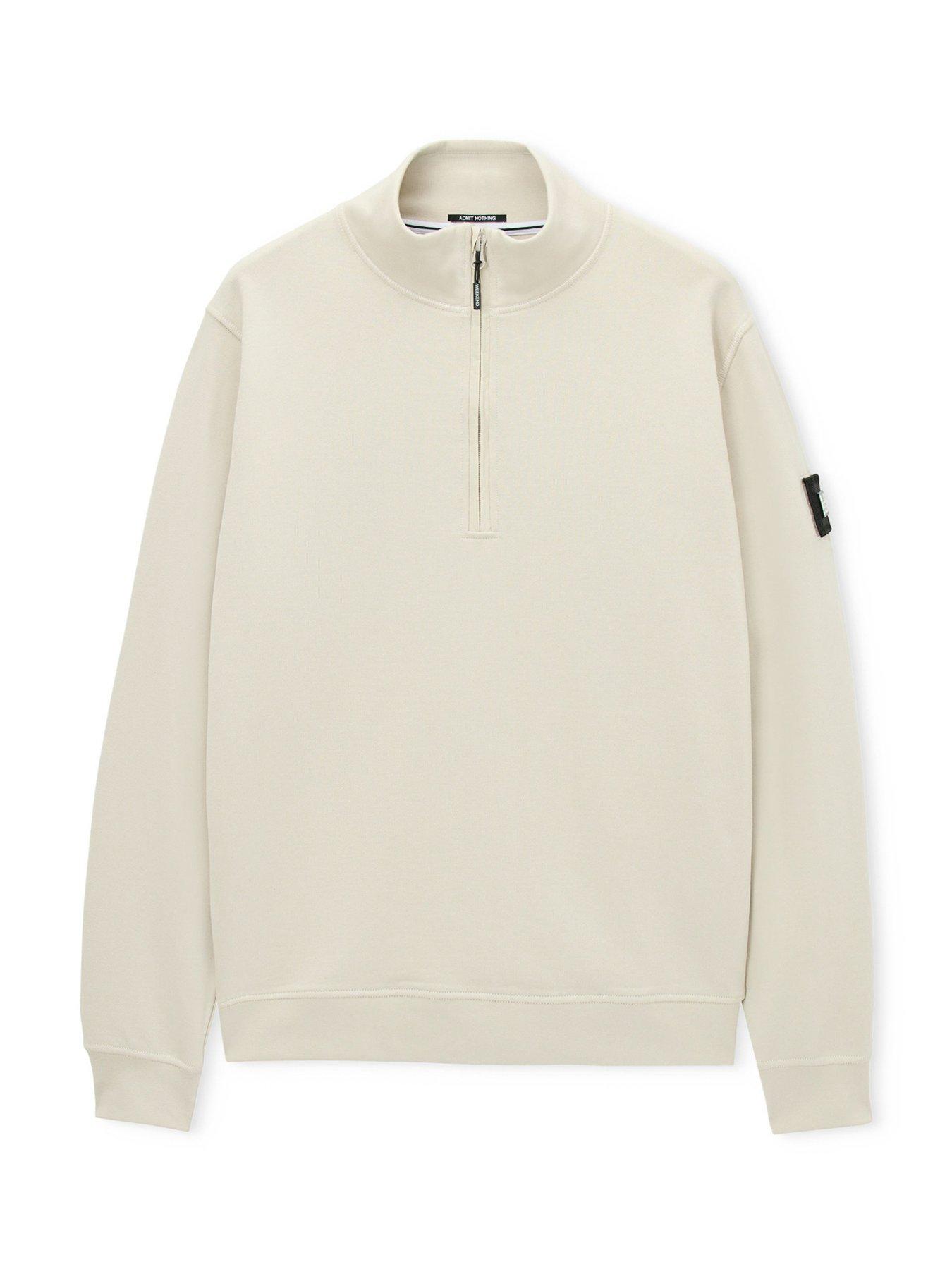 weekend-offender-weekend-offender-kraviz-14-zip-sweatshirt-beigeoutfit