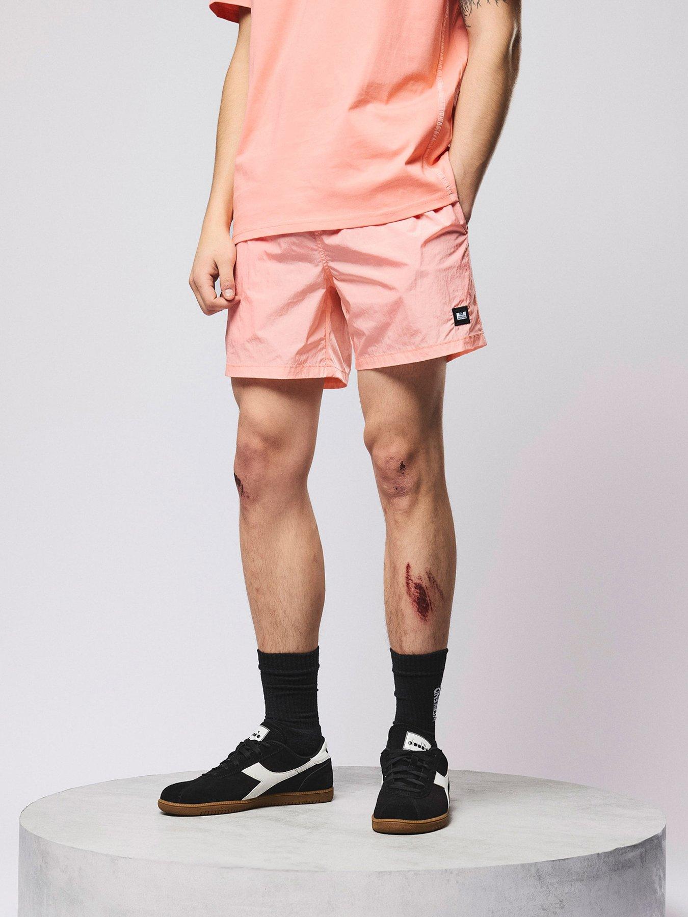 Weekend Offender Weekend Offender Stacks Drawstring Swim Shorts - Orange