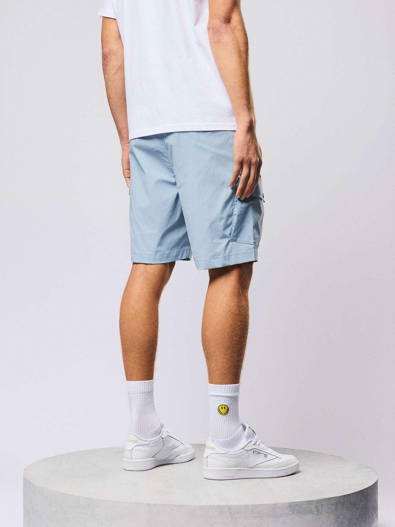 Image 2 of 6 of Weekend Offender Weekend Offender Baraki Technical Shorts - Blue