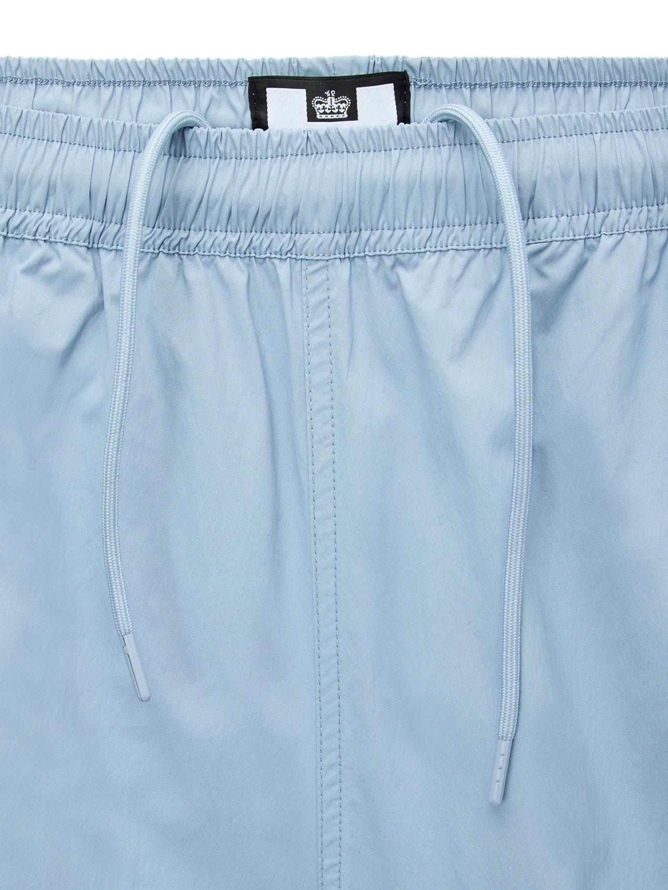 Image 5 of 6 of Weekend Offender Weekend Offender Baraki Technical Shorts - Blue