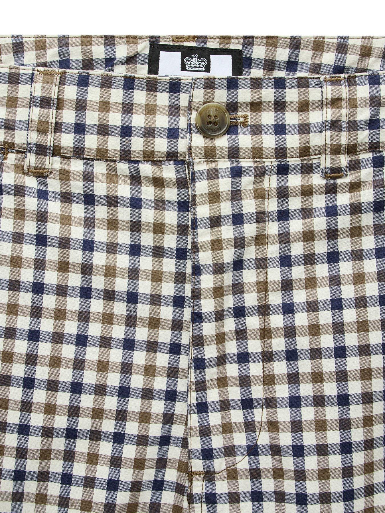 weekend-offender-weekend-offender-ivan-check-shorts-multistillFront