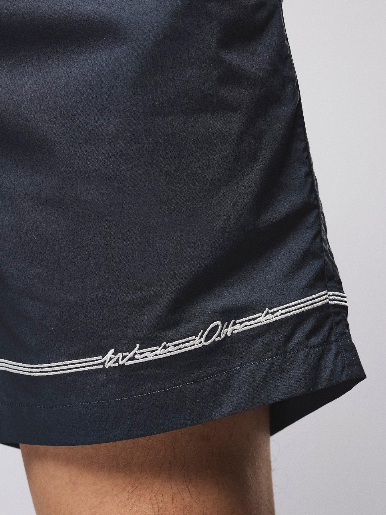 Image 3 of 7 of Weekend Offender Weekend Offender Senia Shorts - Navy