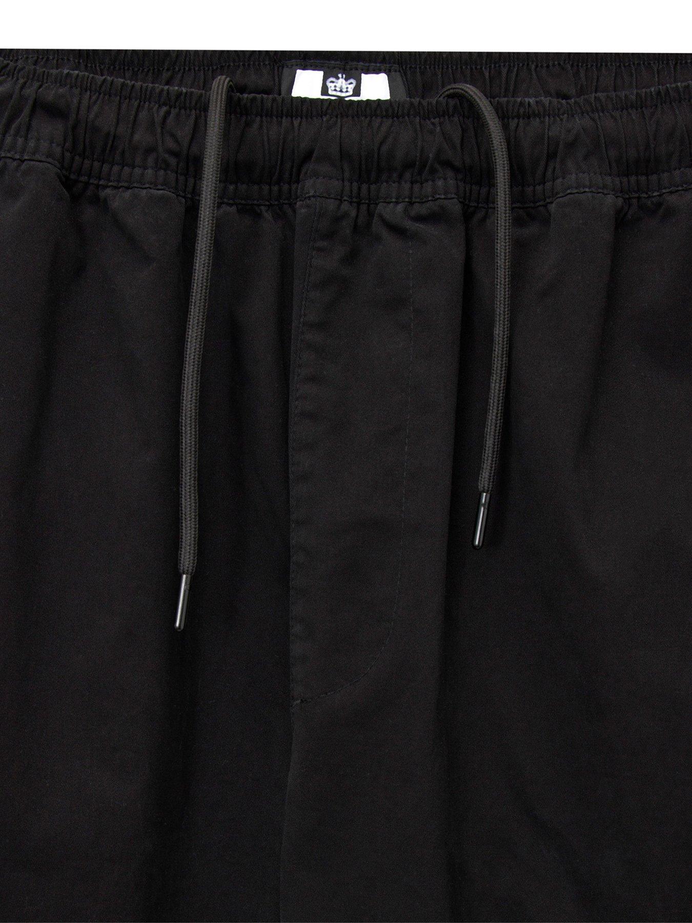 weekend-offender-weekend-offender-eldon-woven-cargo-trousers-blackdetail