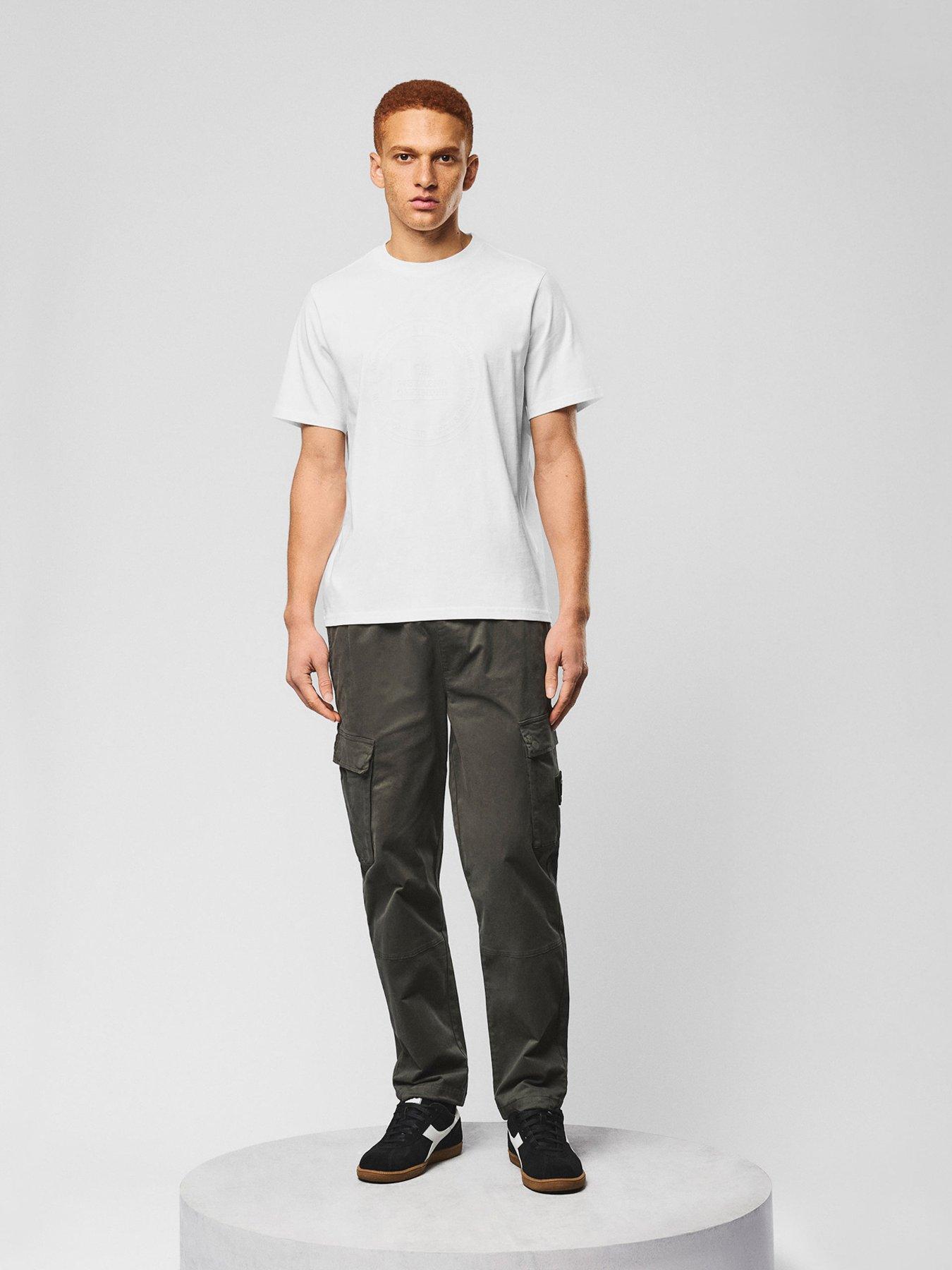 weekend-offender-weekend-offender-eldon-woven-cargo-trousers-greenfront