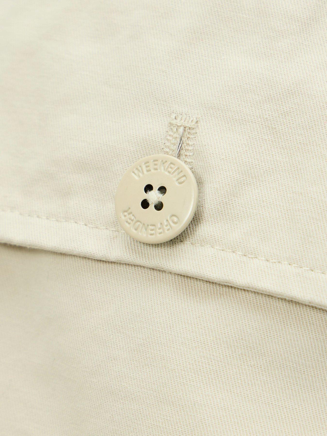 Image 6 of 7 of Weekend Offender Weekend Offender Scopello Drawstring Shorts - Beige