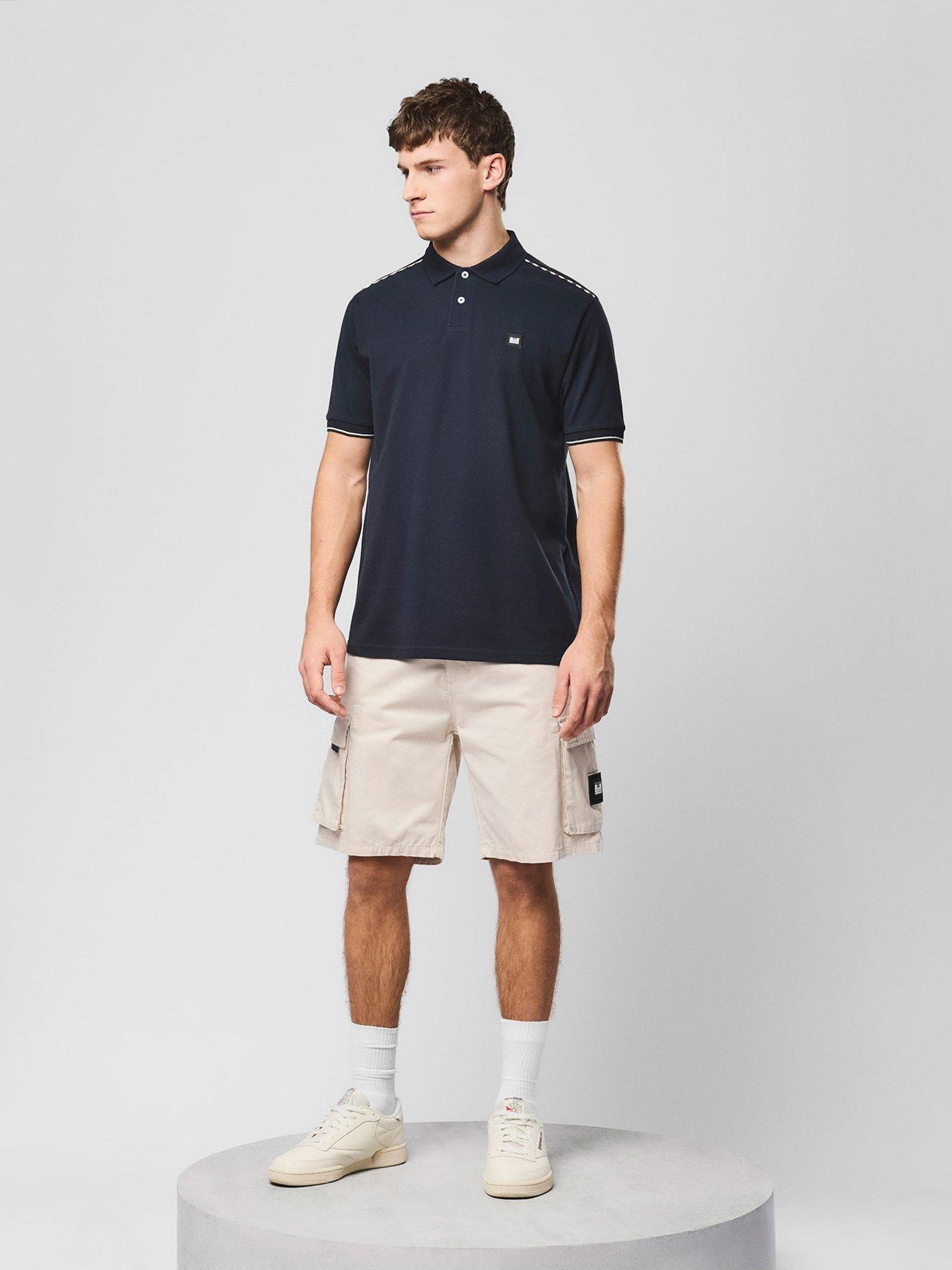 Image 1 of 6 of Weekend Offender Weekend Offender Mascia Cargo Shorts - Beige