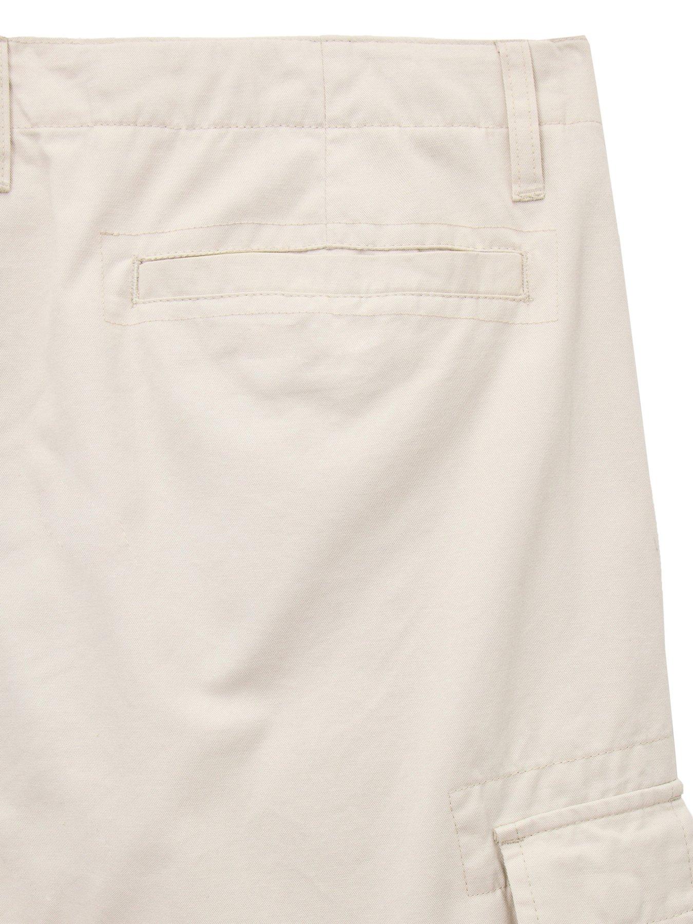 Image 6 of 6 of Weekend Offender Weekend Offender Mascia Cargo Shorts - Beige