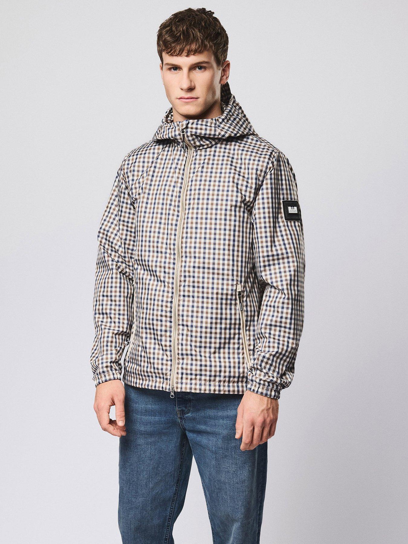 Weekend Offender Weekend Offender Campania Check Hooded Jacket - Multi