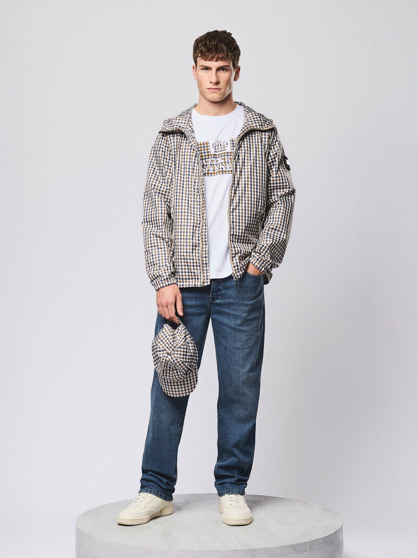 weekend-offender-weekend-offender-campania-check-hooded-jacket-multistillFront