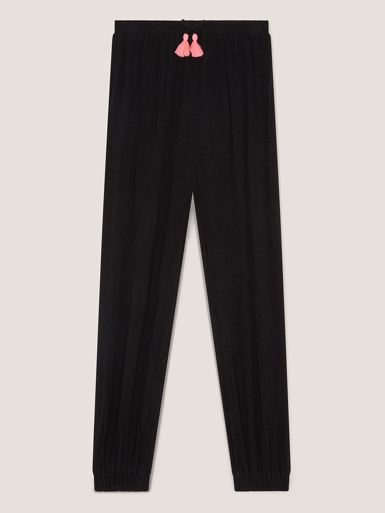 Monsoon Girls Storm Harem Trousers - Black