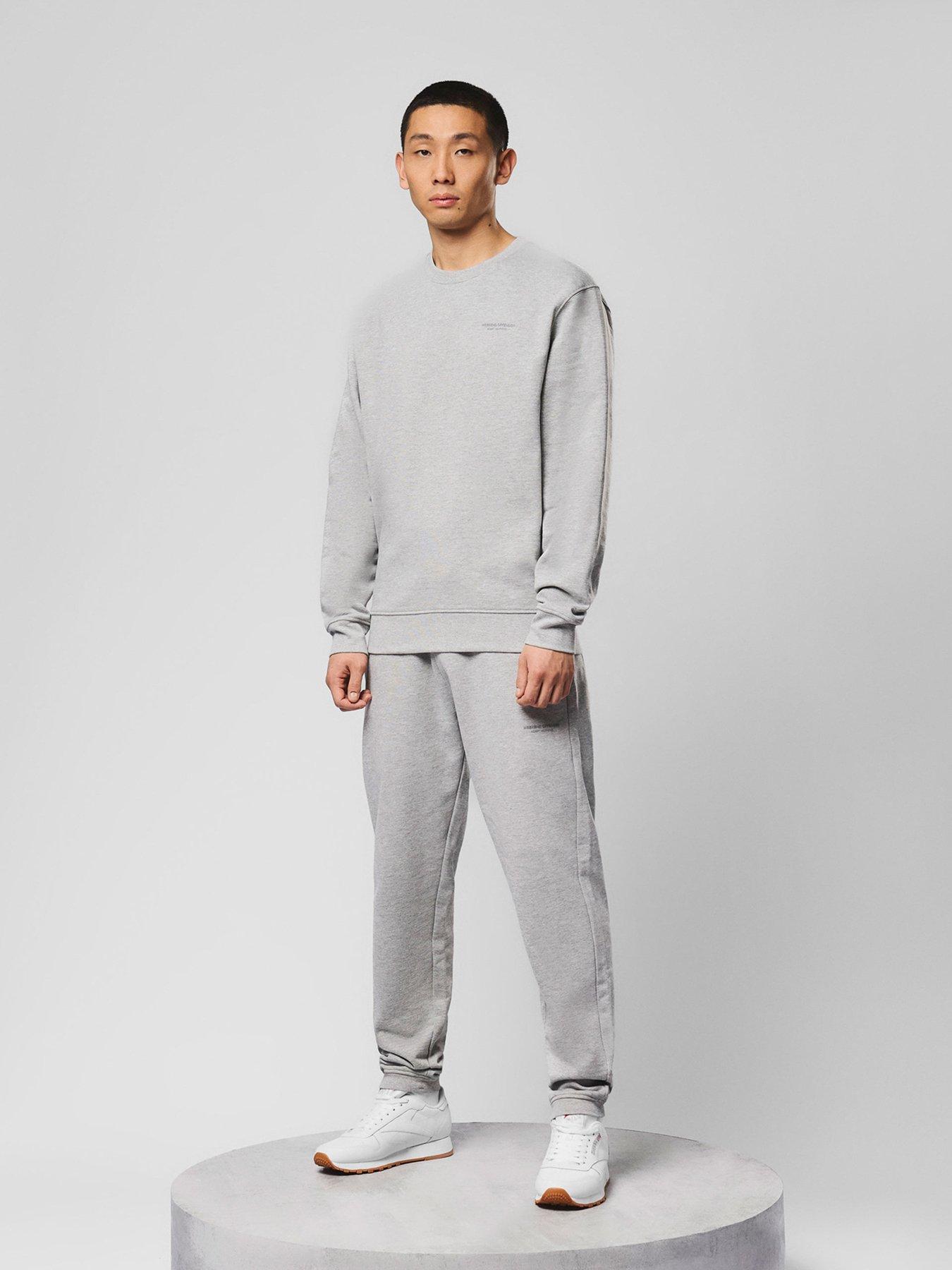 Image 1 of 4 of Weekend Offender Weekend Offender Harlem Tracksuit Set - Grey