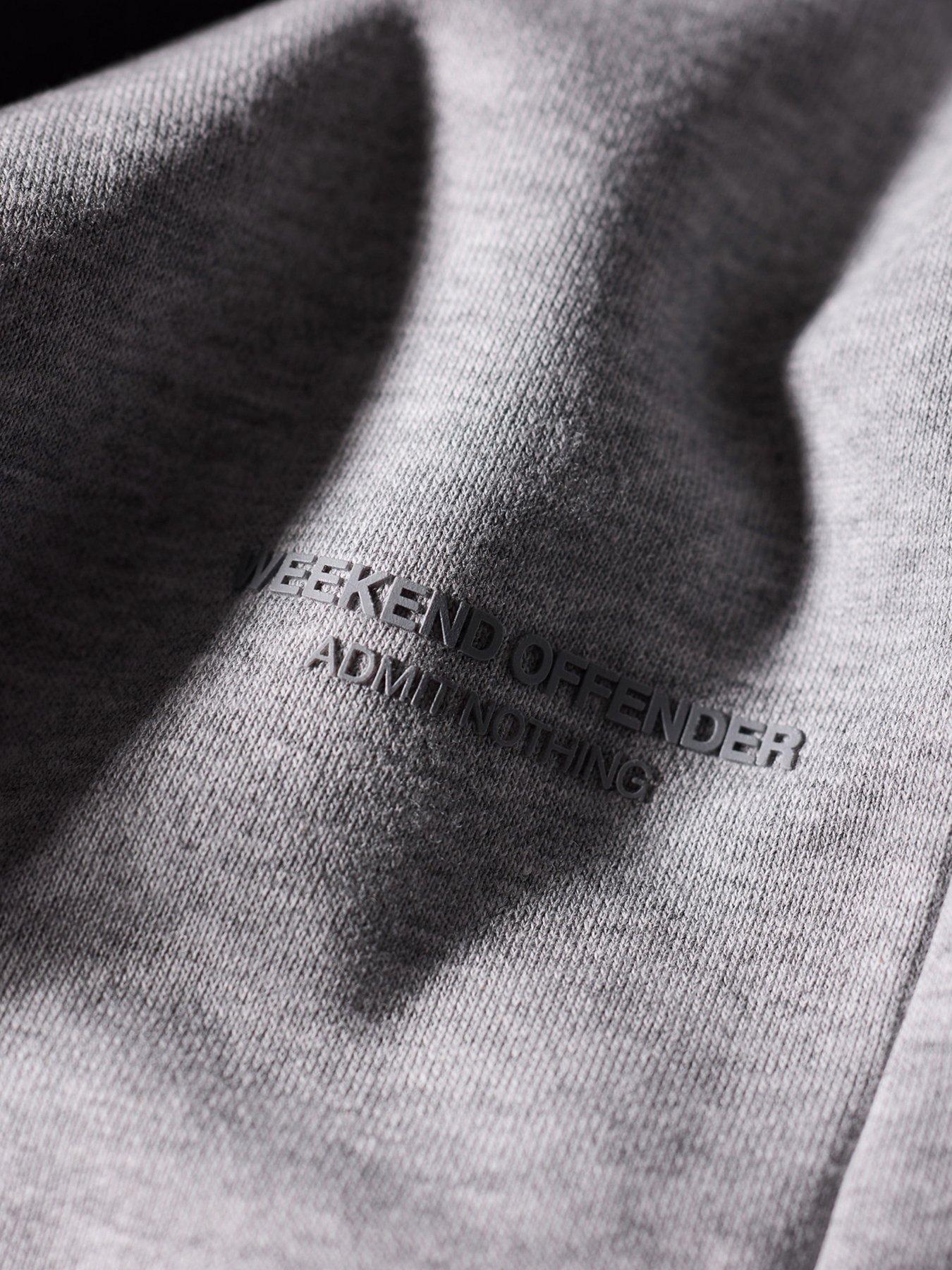 Image 4 of 4 of Weekend Offender Weekend Offender Harlem Tracksuit Set - Grey